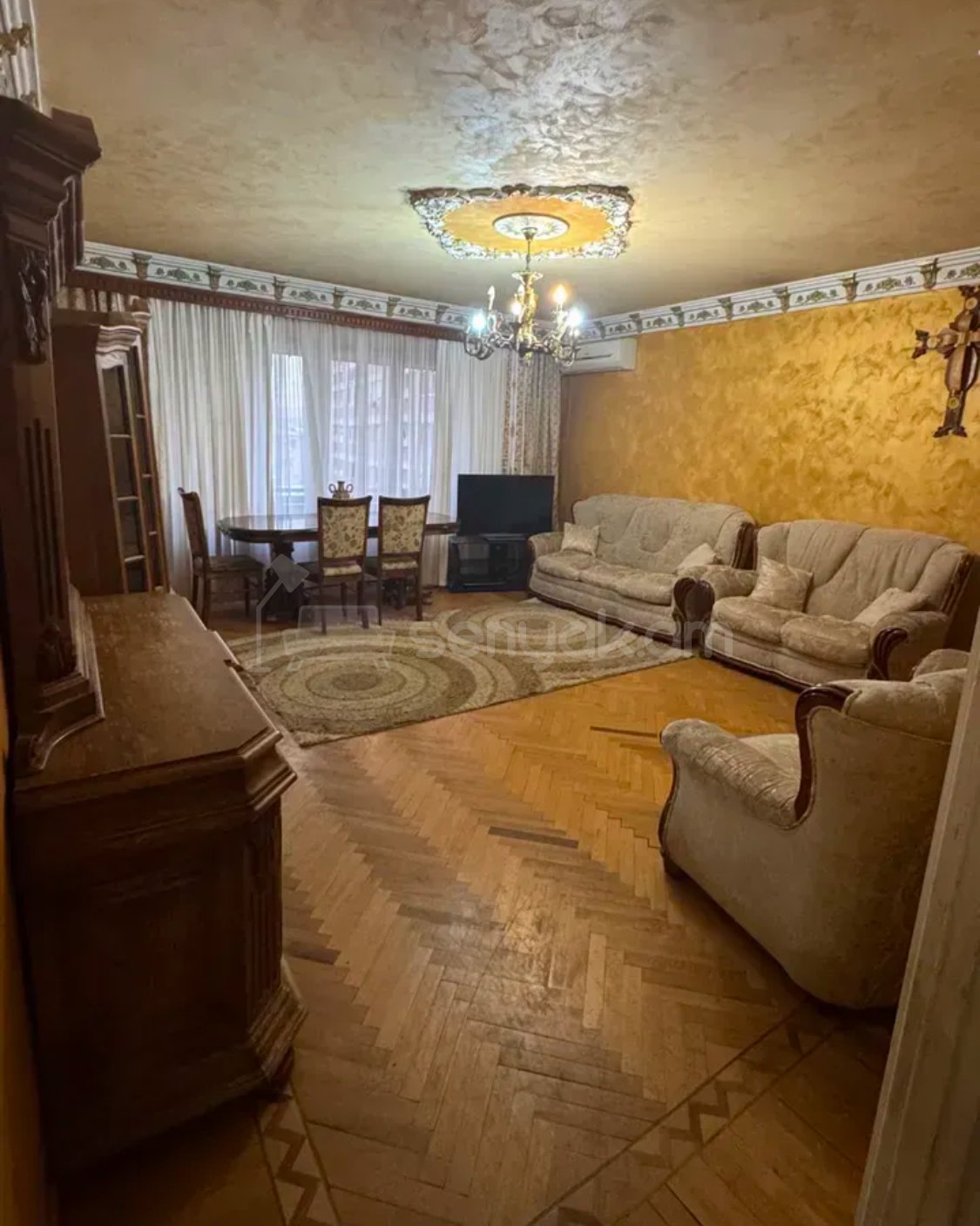 4 Սենյականոց Բնակարան, 90քմ, 7/9 հարկ, Կապիտալ Վերանորոգված, Կահավորված