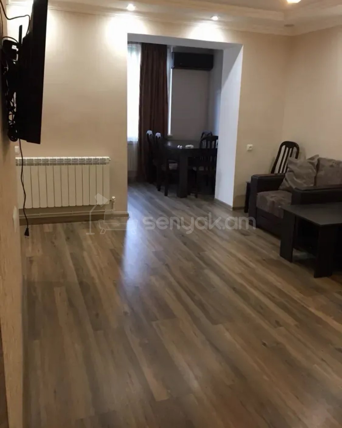 2 Սենյականոց Բնակարան Քարե Շենքում, 48քմ, 2/6 հարկ, Կապիտալ Վերանորոգված, Կահավորված