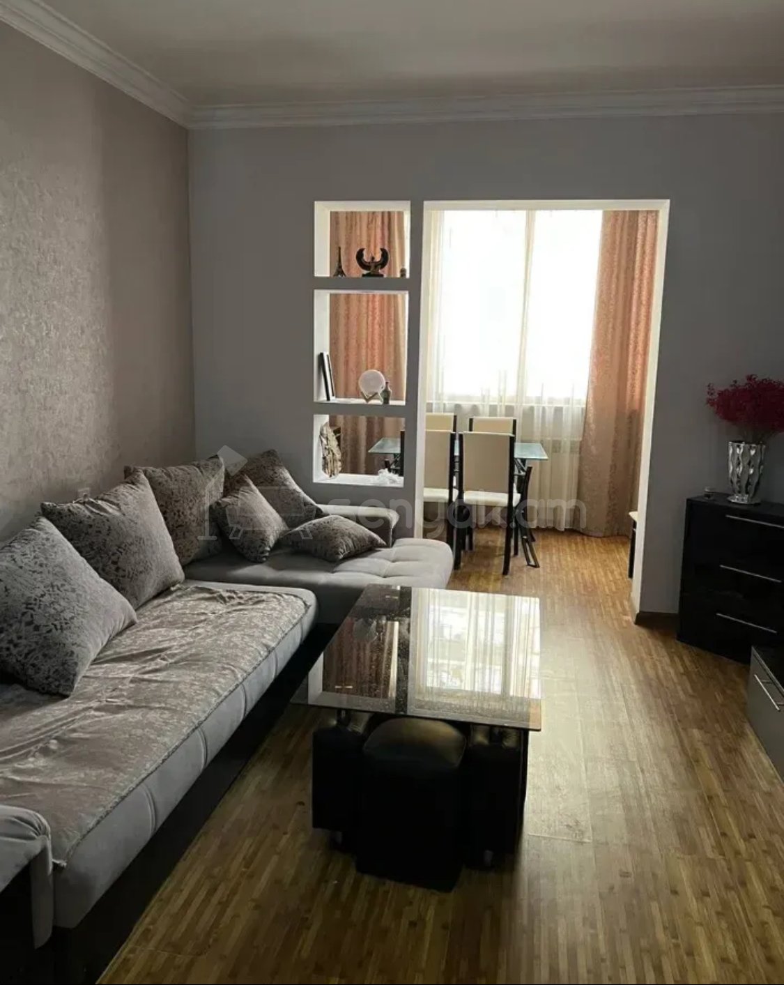 3 Սենյականոց Բնակարան Նորակառույցում, 80քմ, 4/11 հարկ, Կապիտալ Վերանորոգված, Կահավորված