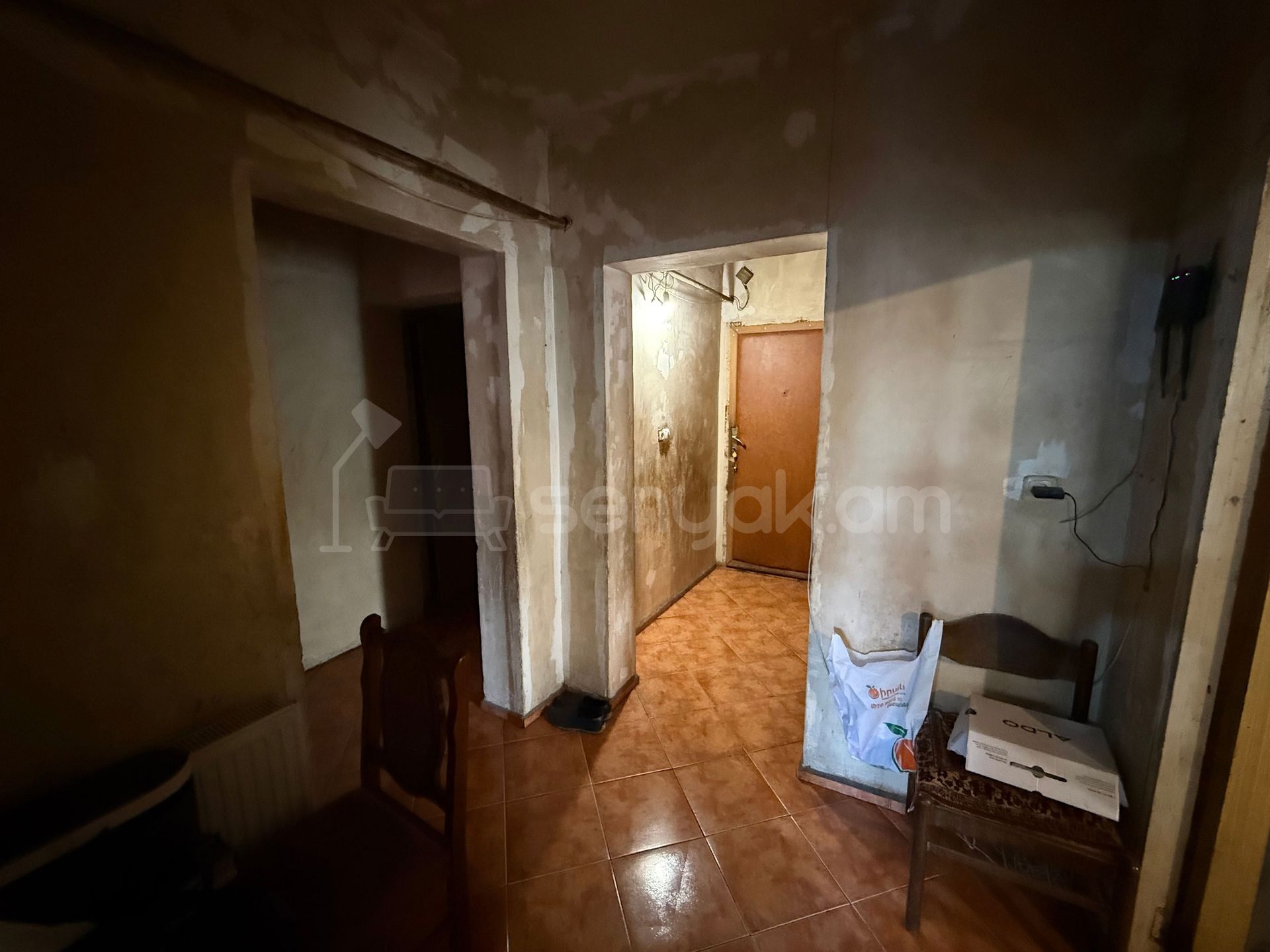 2 Սենյականոց Բնակարան, 67քմ, 1/9 հարկ, Պետական Վիճակում