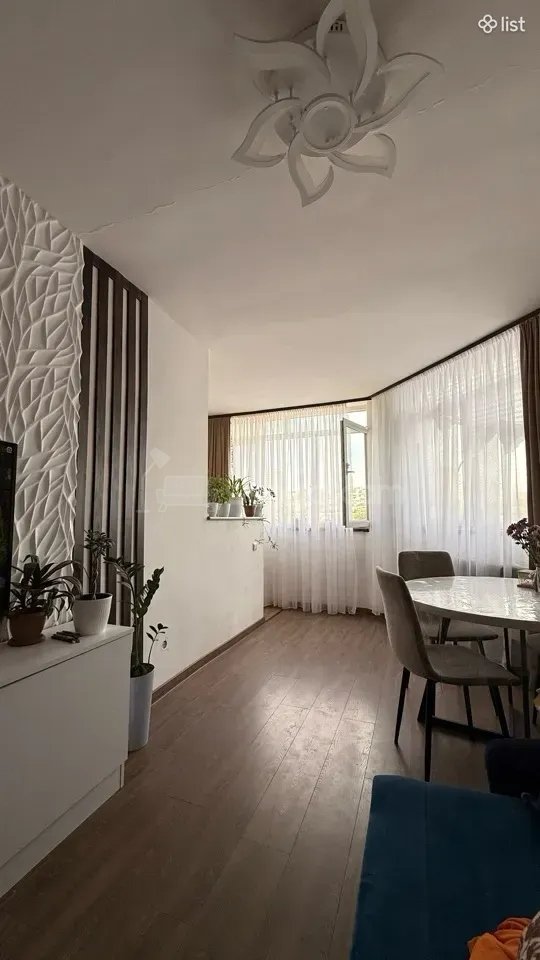 2 Սենյականոց Բնակարան, 55քմ, 6/7 հարկ, Կապիտալ Վերանորոգված
