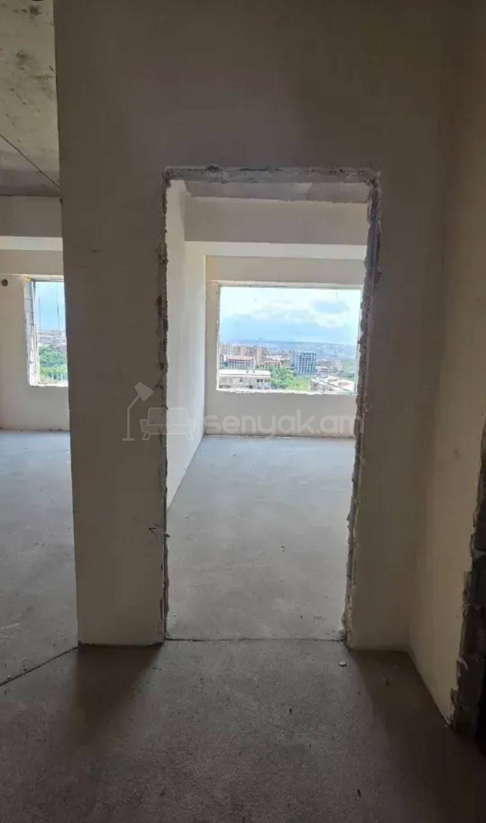 2 Սենյականոց Բնակարան Նորակառույցում, 43քմ, 8/18 հարկ, Զրոյական Վիճակում