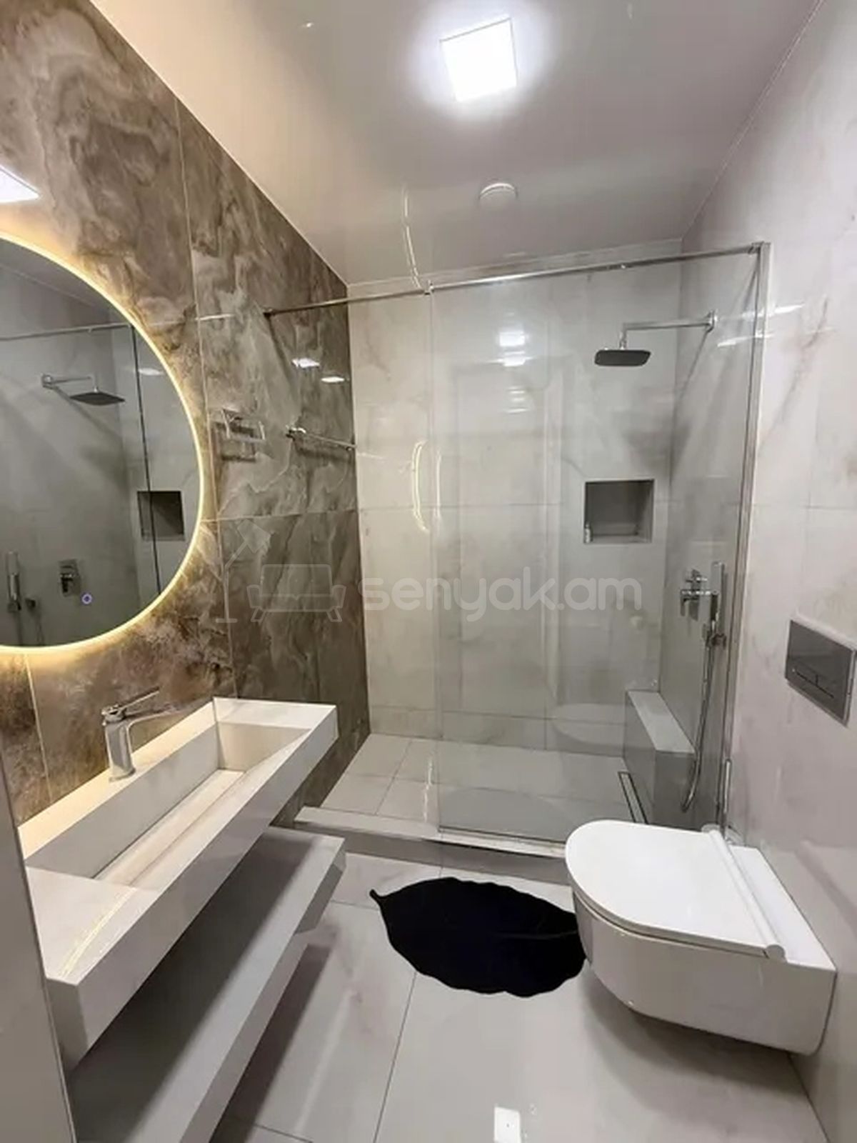 2 Սենյականոց Բնակարան Նորակառույցում, 77քմ, 2/6 հարկ, Կապիտալ Վերանորոգված