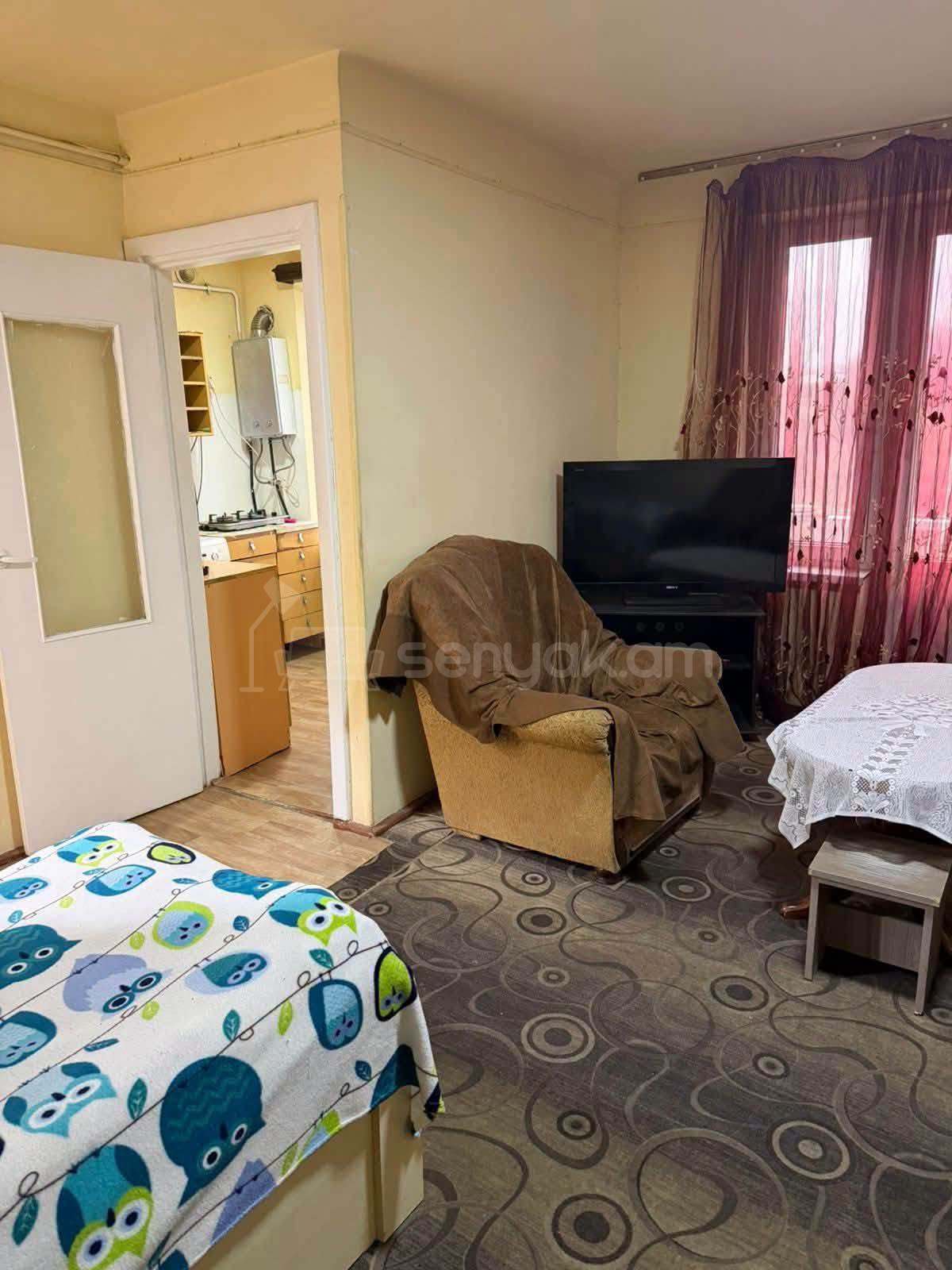 1 Սենյականոց Բնակարան, 32քմ, 3/4 հարկ, Նորմալ Վիճակում