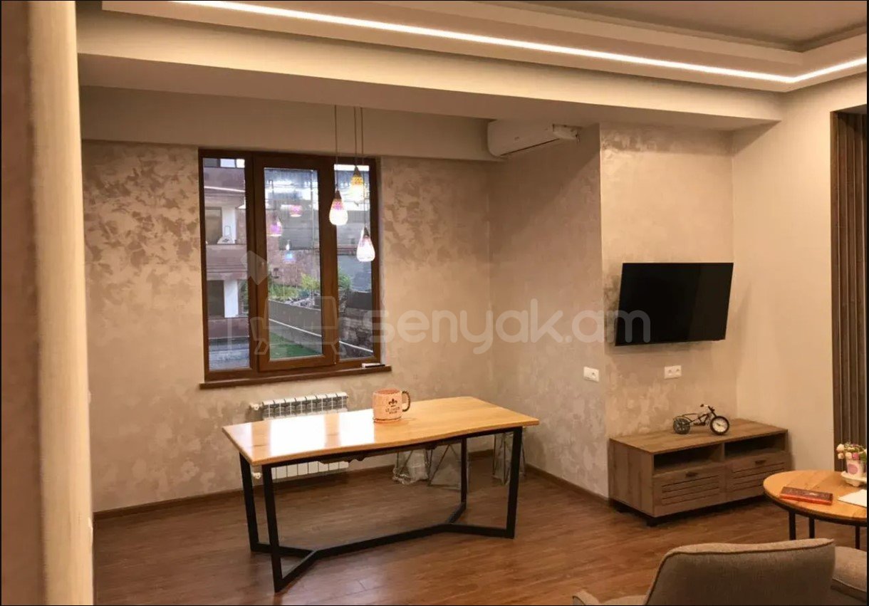 3 Սենյականոց Բնակարան Նորակառույցում, 90քմ, 1/8 հարկ, Դիզայներական Վերանորոգված, Կահավորված