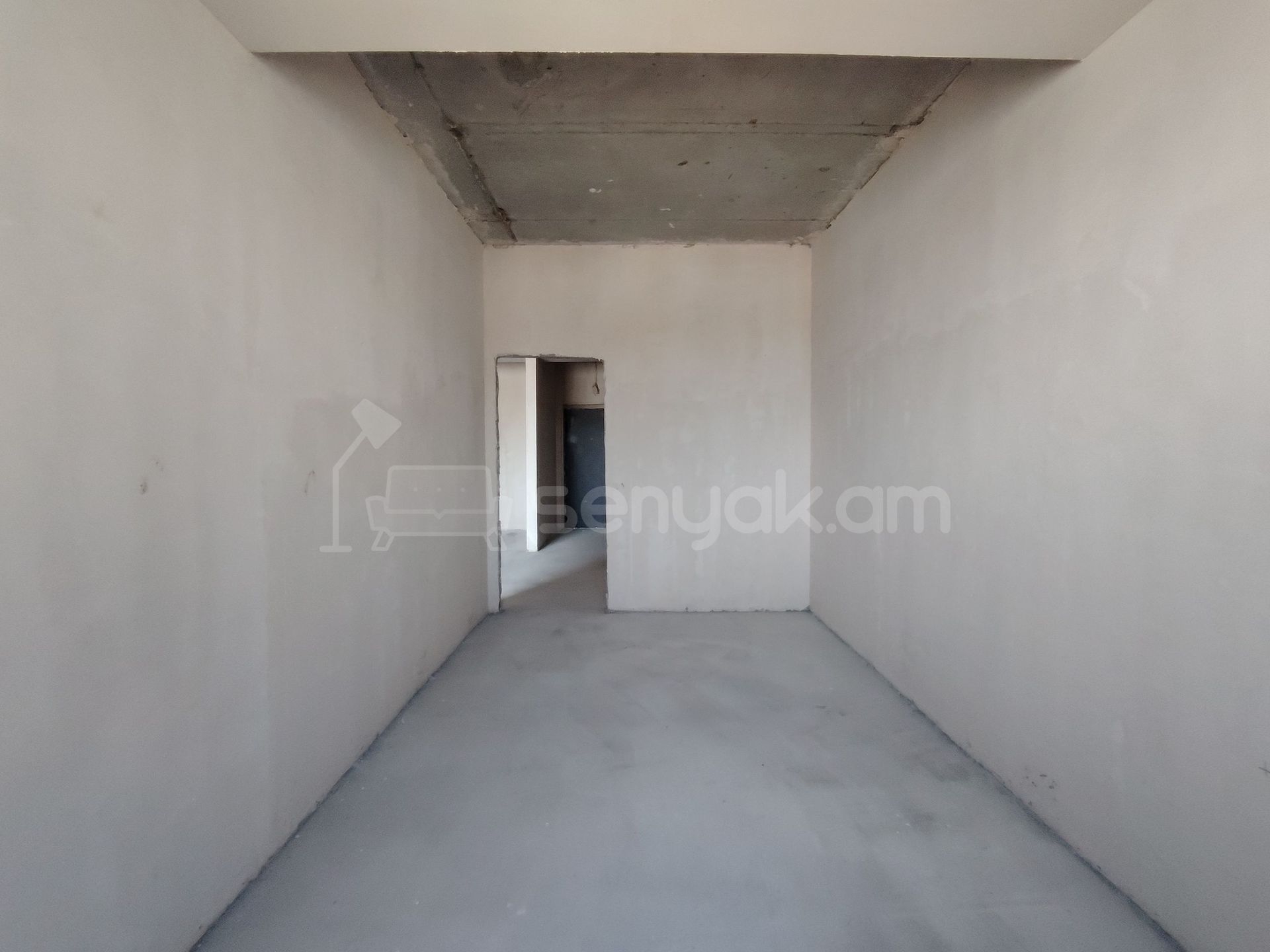 2 Սենյականոց Բնակարան Նորակառույցում, 58քմ, 17/18 հարկ, Զրոյական Վիճակում