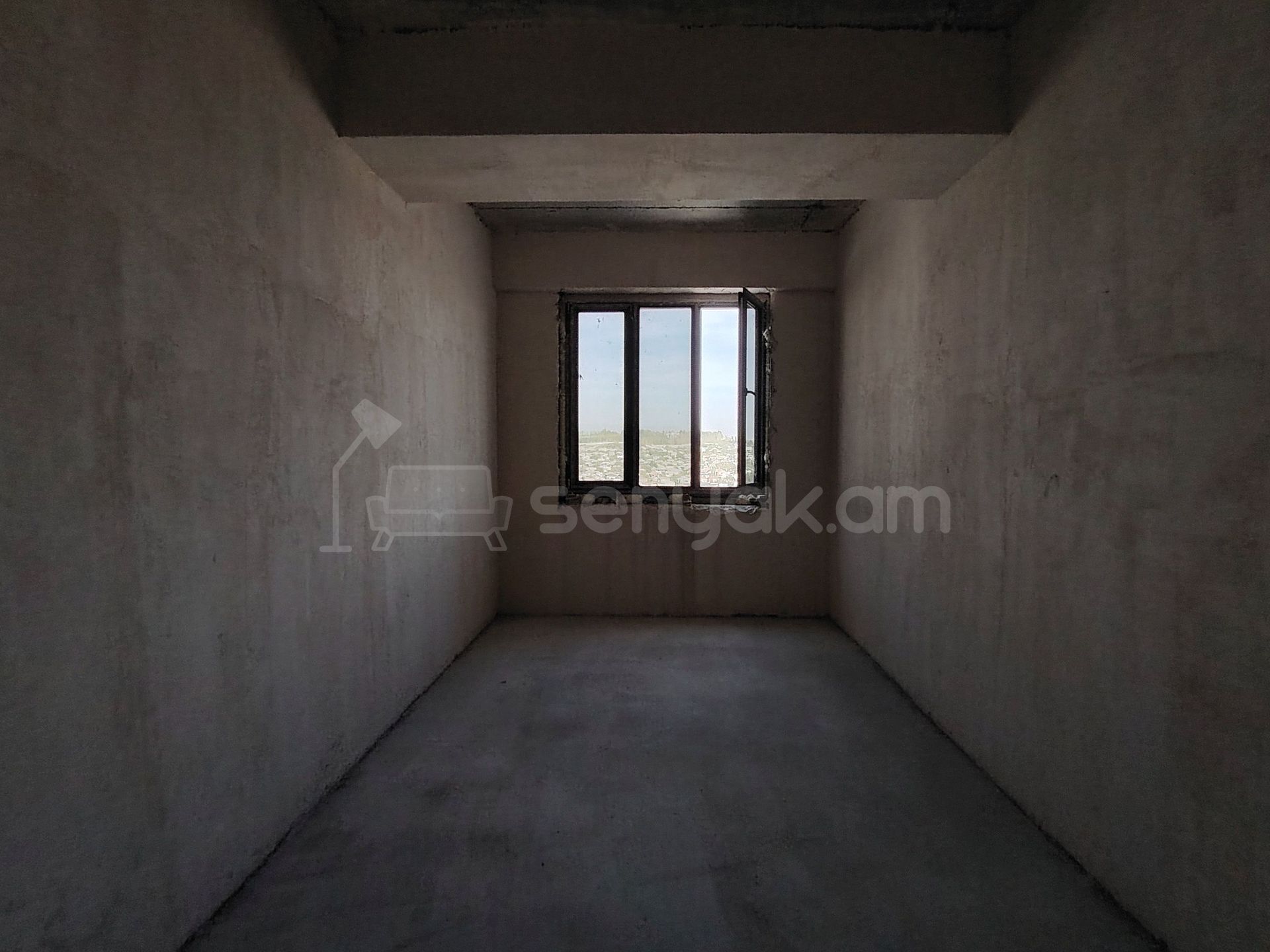 2 Սենյականոց Բնակարան Նորակառույցում, 58քմ, 17/18 հարկ, Զրոյական Վիճակում