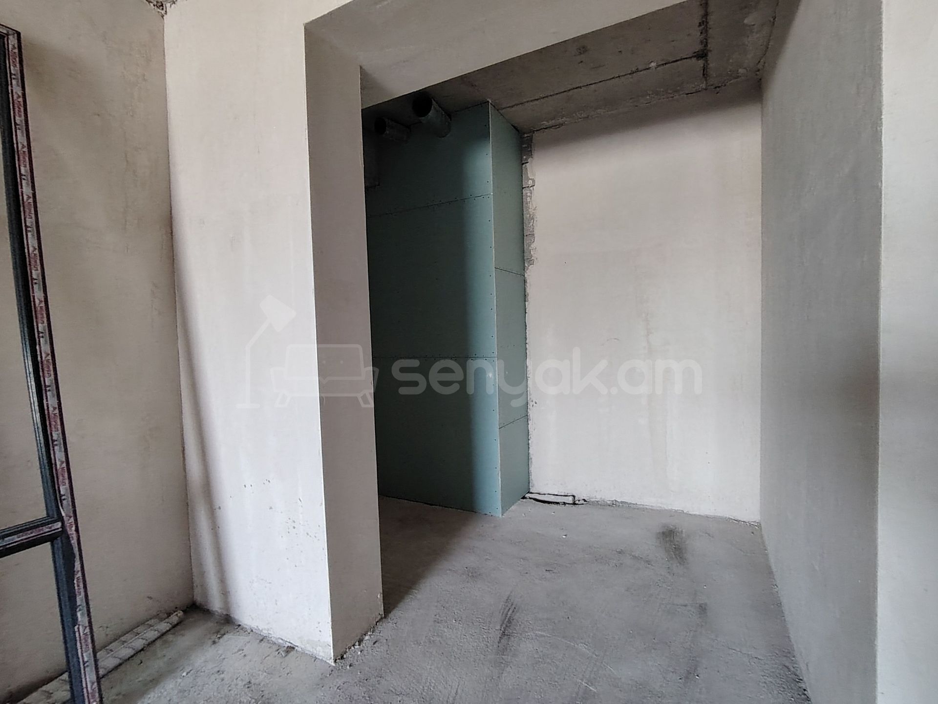 2 Սենյականոց Բնակարան Նորակառույցում, 58քմ, 17/18 հարկ, Զրոյական Վիճակում