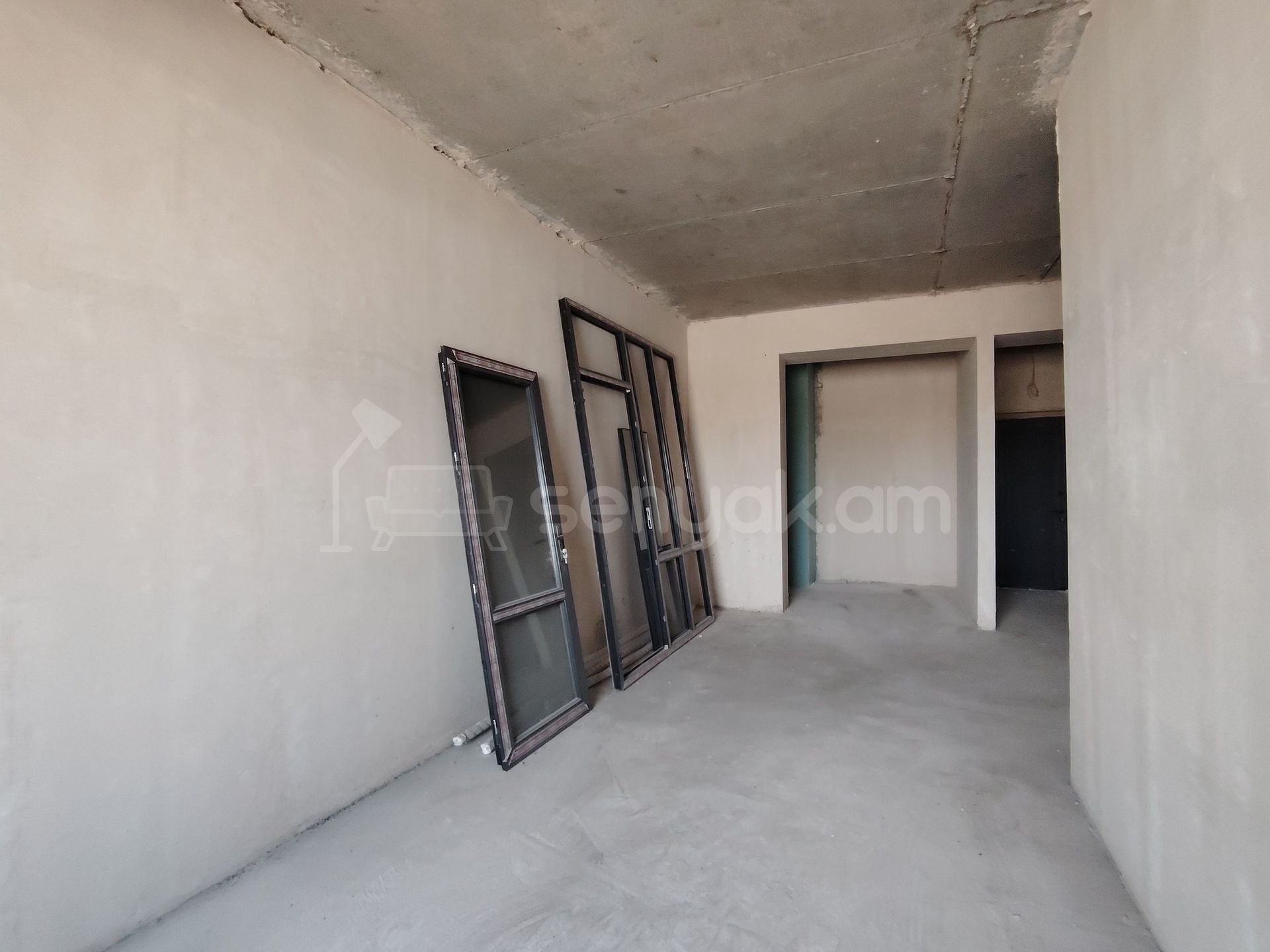 2 Սենյականոց Բնակարան Նորակառույցում, 58քմ, 17/18 հարկ, Զրոյական Վիճակում