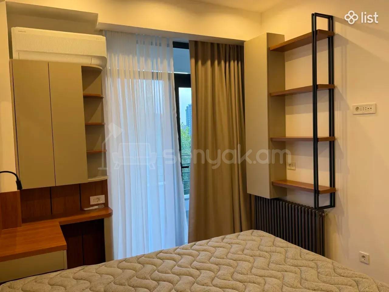 2 Սենյականոց Բնակարան Նորակառույցում, 55քմ, 6/12 հարկ, Դիզայներական Վերանորոգված, Կահավորված, Արևկող