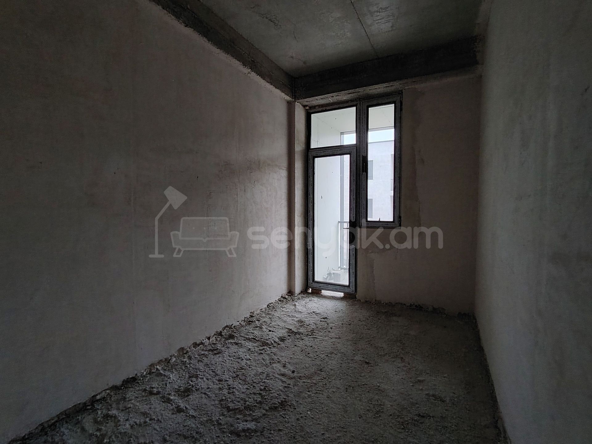 2 Սենյականոց Բնակարան Նորակառույցում, 49քմ, 1/5 հարկ, Զրոյական Վիճակում