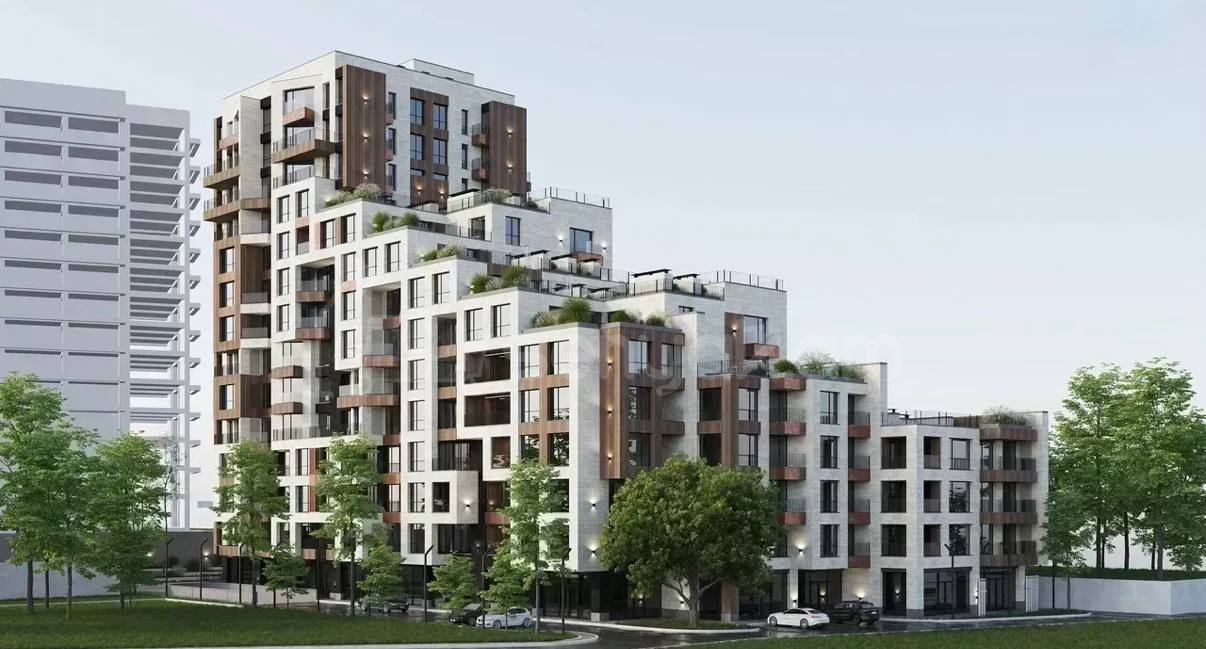 2 Սենյականոց Բնակարան, 74քմ, 2/10 հարկ, Զրոյական Վիճակում