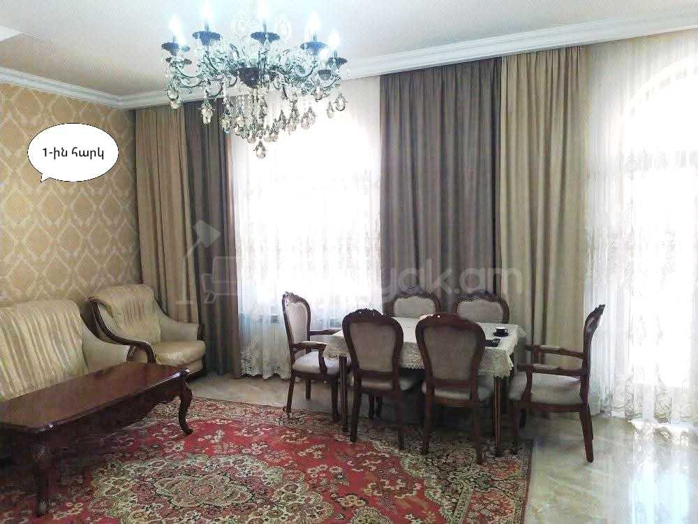 4 Սենյականոց Բնակարան Քարե Շենքում, 126քմ, 3/4 հարկ, Կապիտալ Վերանորոգված