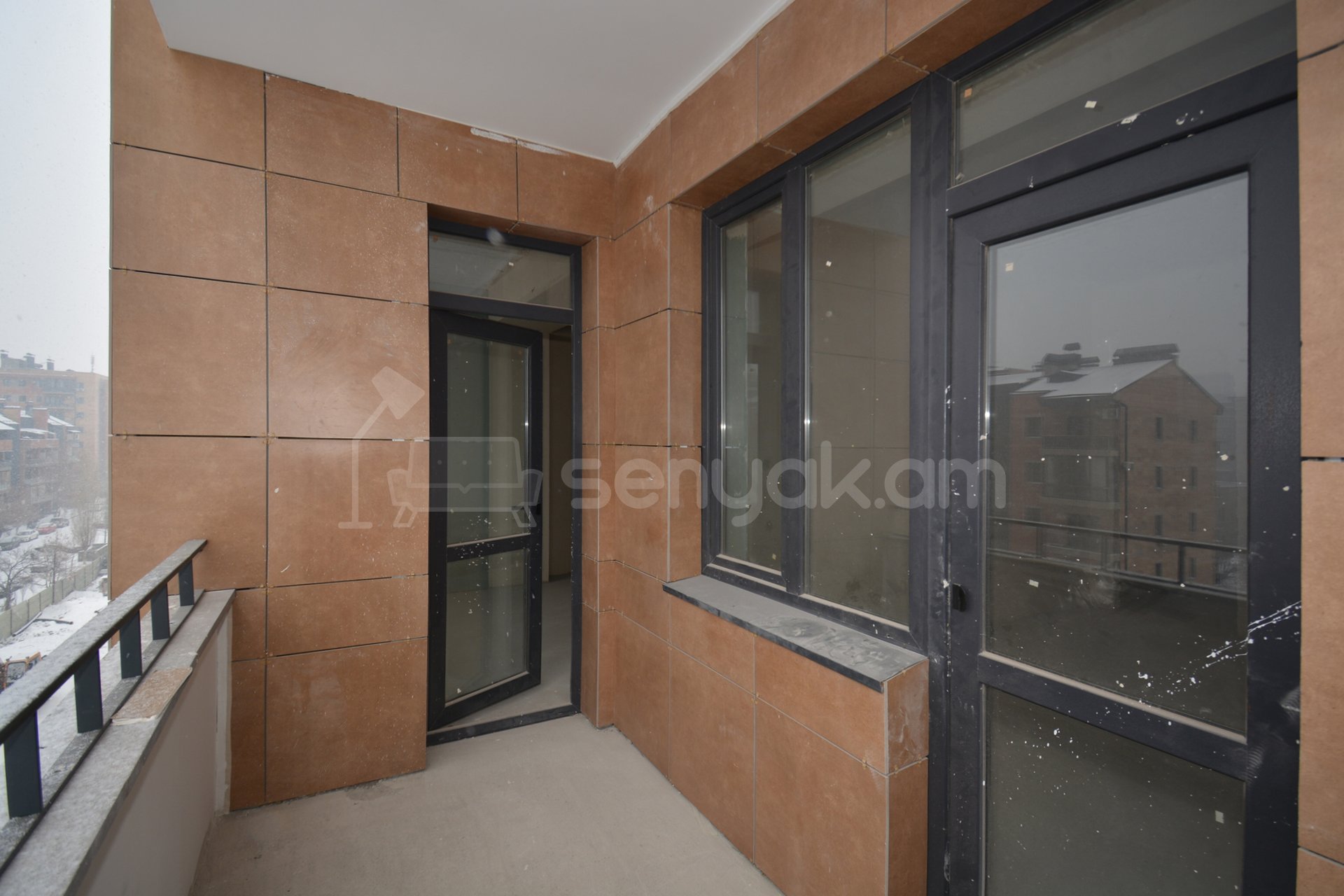 2 Սենյականոց Բնակարան Նորակառույցում, 61քմ, 5/13 հարկ, Զրոյական Վիճակում