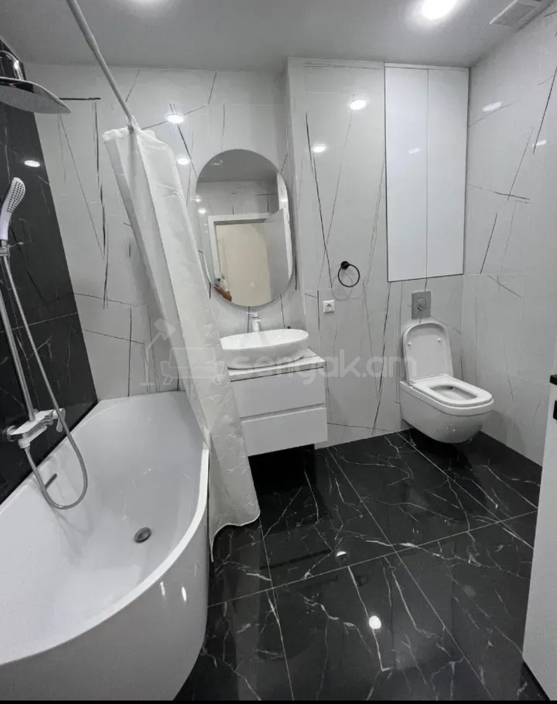 3 Սենյականոց Բնակարան Նորակառույցում, 75քմ, 8/14 հարկ, Կապիտալ Վերանորոգված, Կահավորված