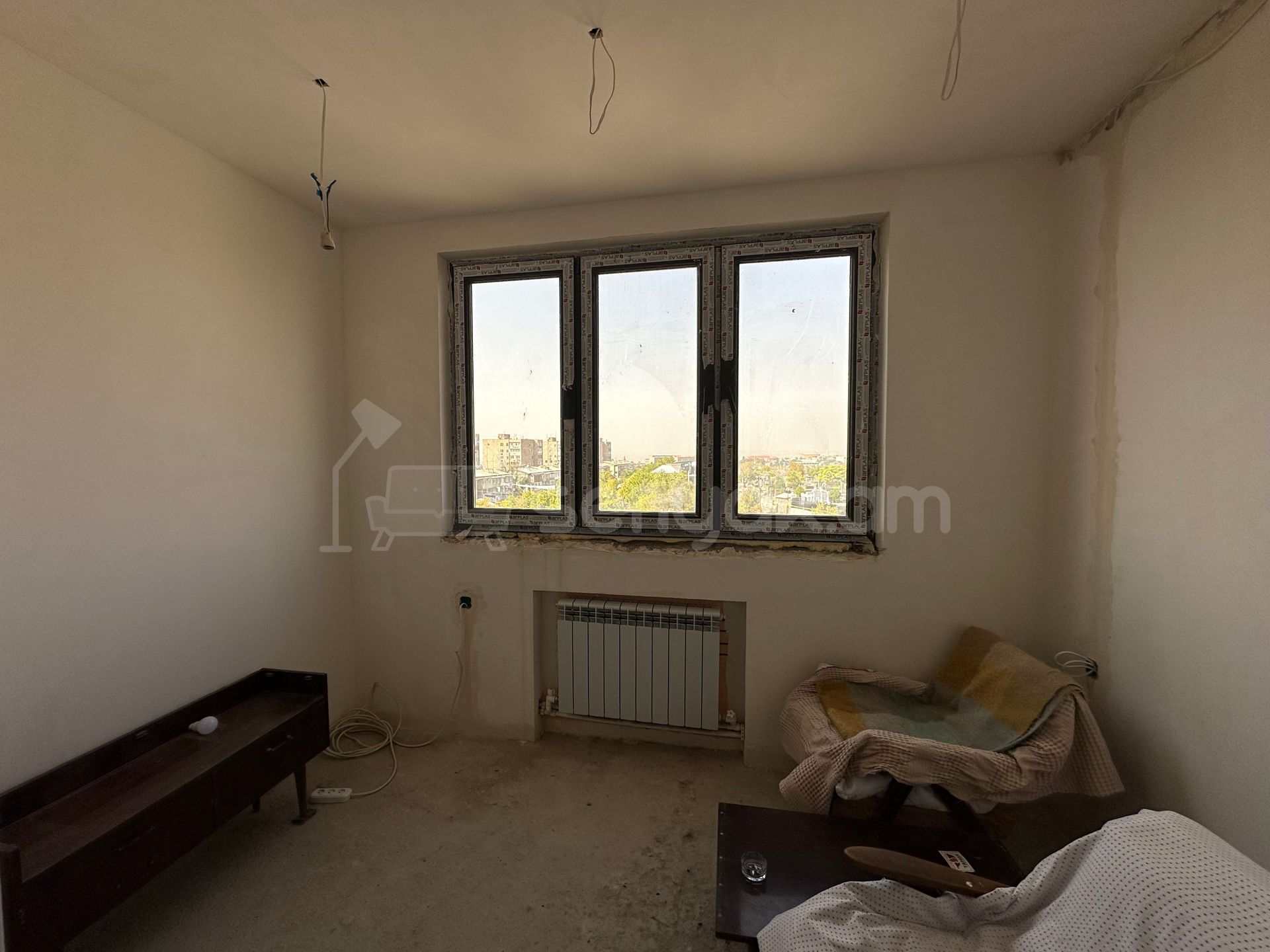 2 Սենյականոց Բնակարան, 54քմ, 7/9 հարկ, Զրոյական Վիճակում