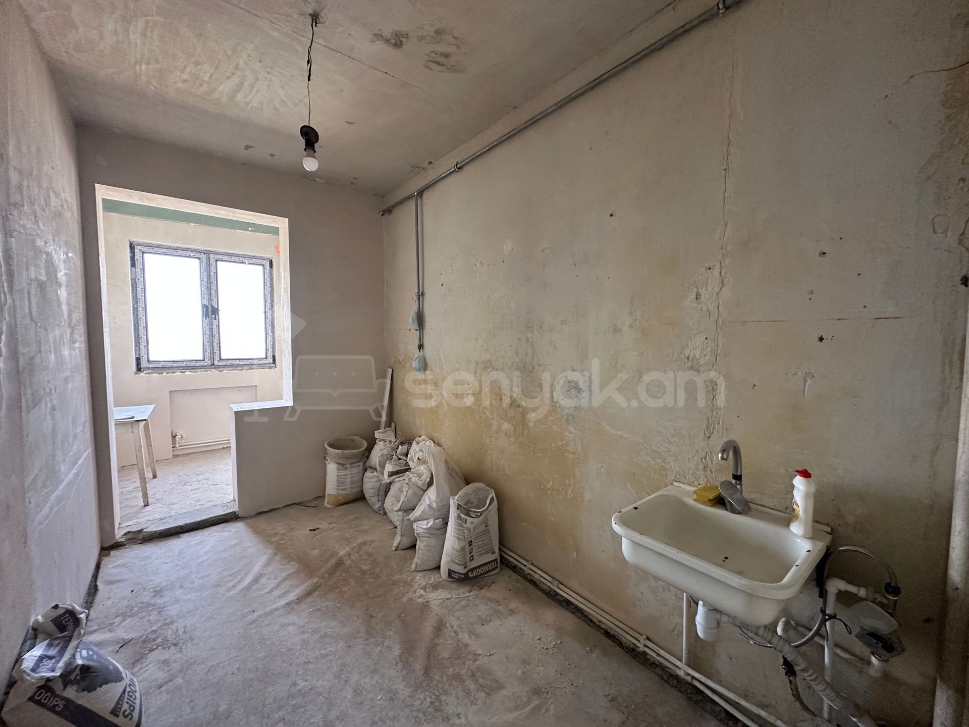 2 Սենյականոց Բնակարան, 54քմ, 7/9 հարկ, Զրոյական Վիճակում