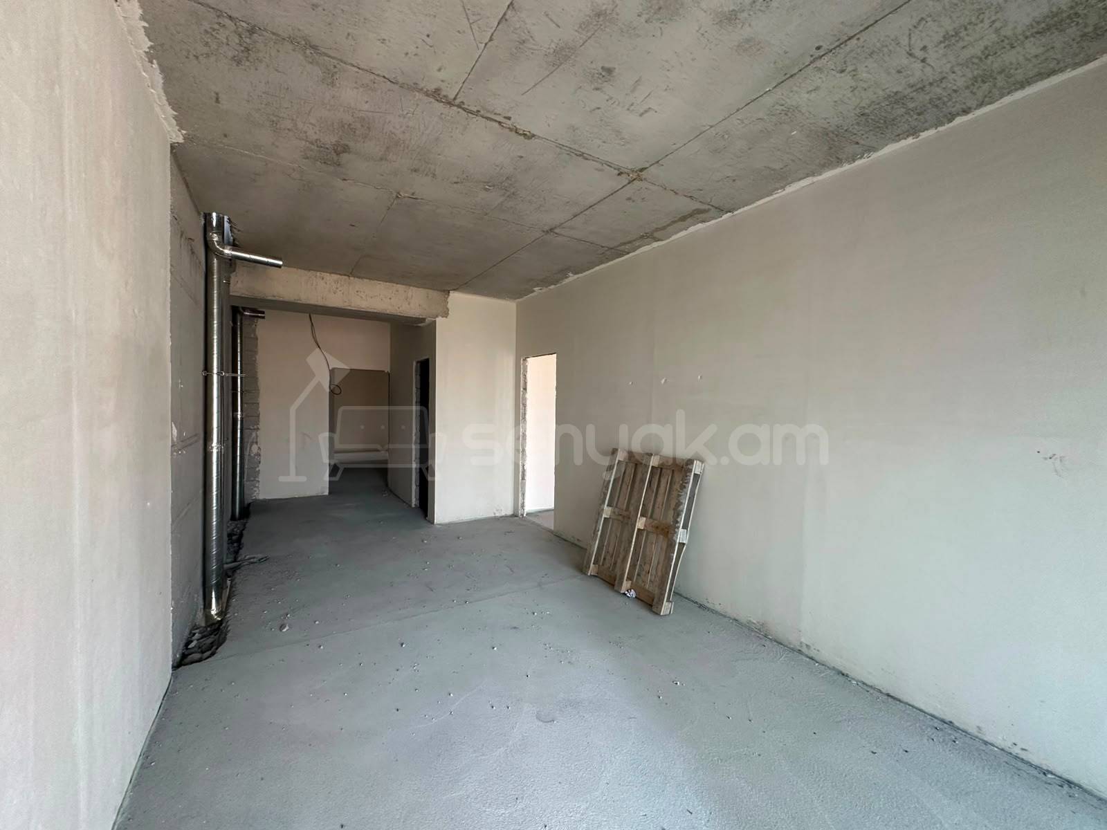 2 Սենյականոց Բնակարան Նորակառույցում, 59քմ, 5/16 հարկ, Զրոյական Վիճակում