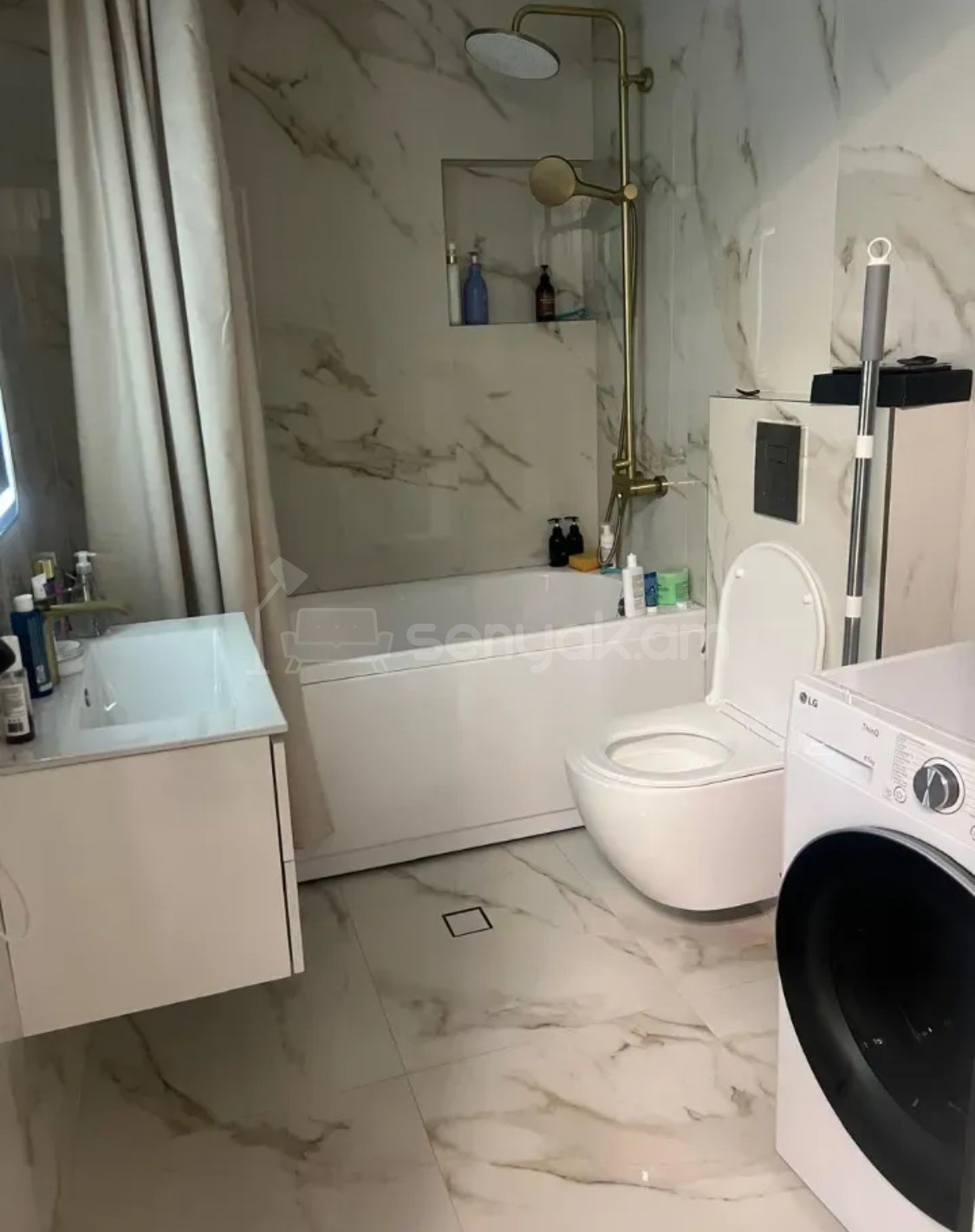 2 Սենյականոց Բնակարան Նորակառույցում, 58քմ, 9/21 հարկ, Կապիտալ Վերանորոգված, Կահավորված