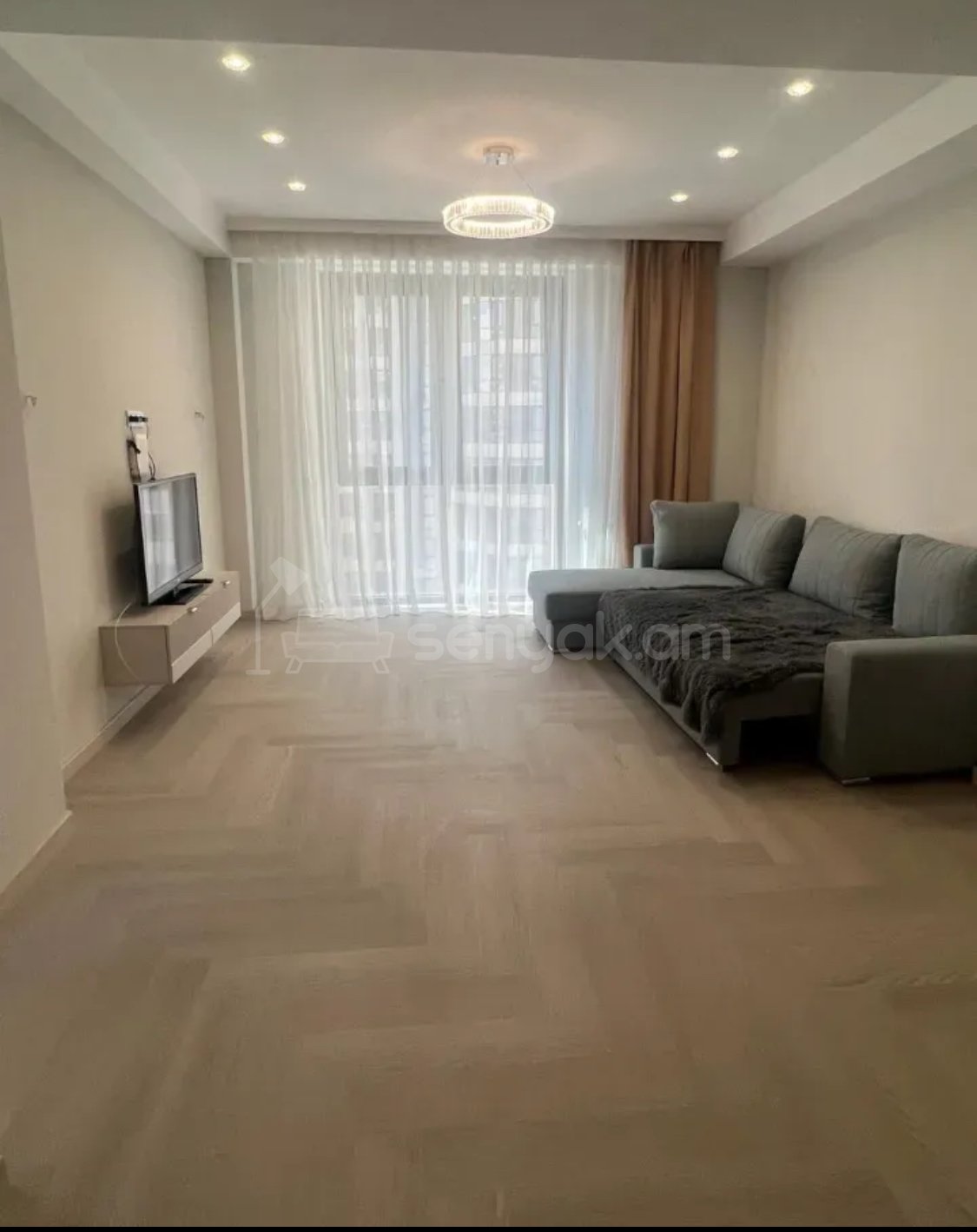 2 Սենյականոց Բնակարան Նորակառույցում, 58քմ, 9/21 հարկ, Կապիտալ Վերանորոգված, Կահավորված