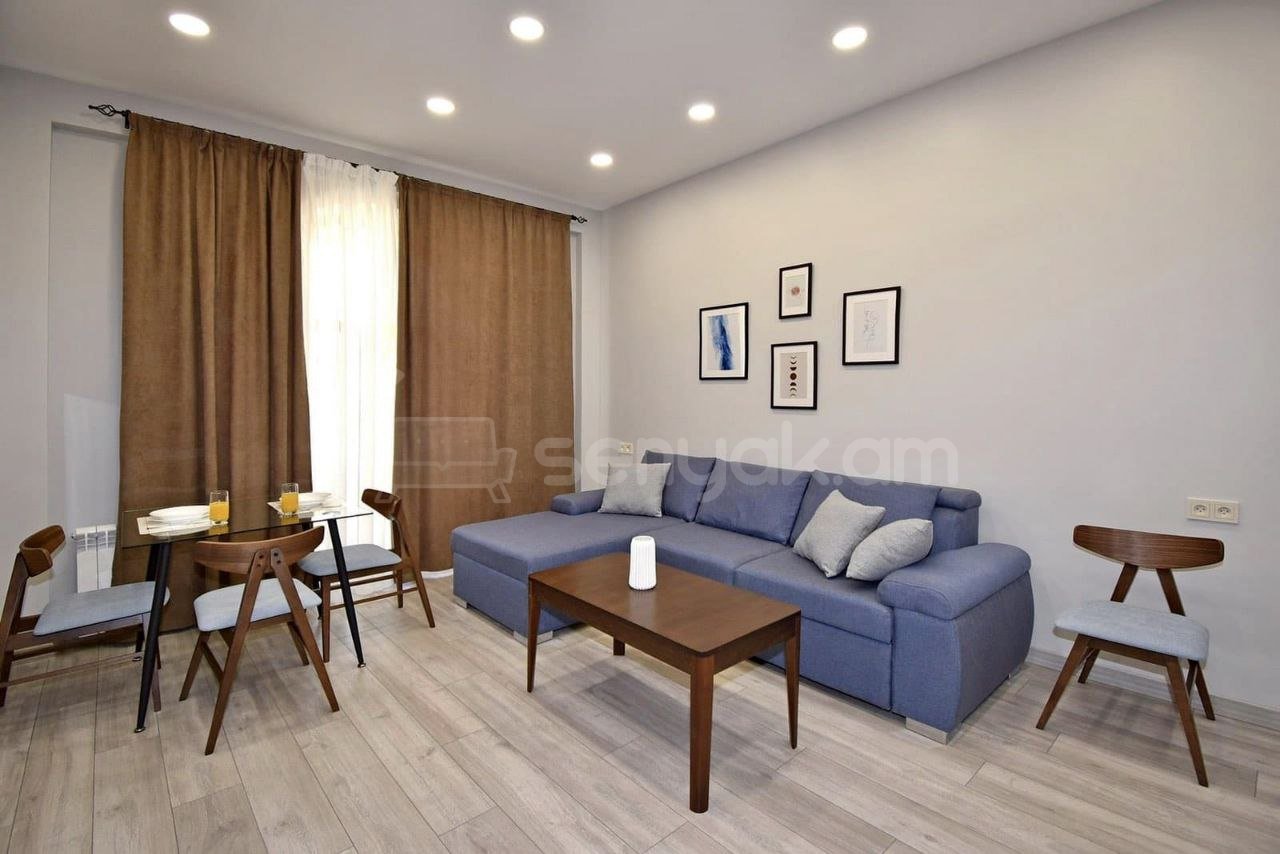 2 Սենյականոց Բնակարան Նորակառույցում, 50քմ, 7/12 հարկ, Դիզայներական Վերանորոգված