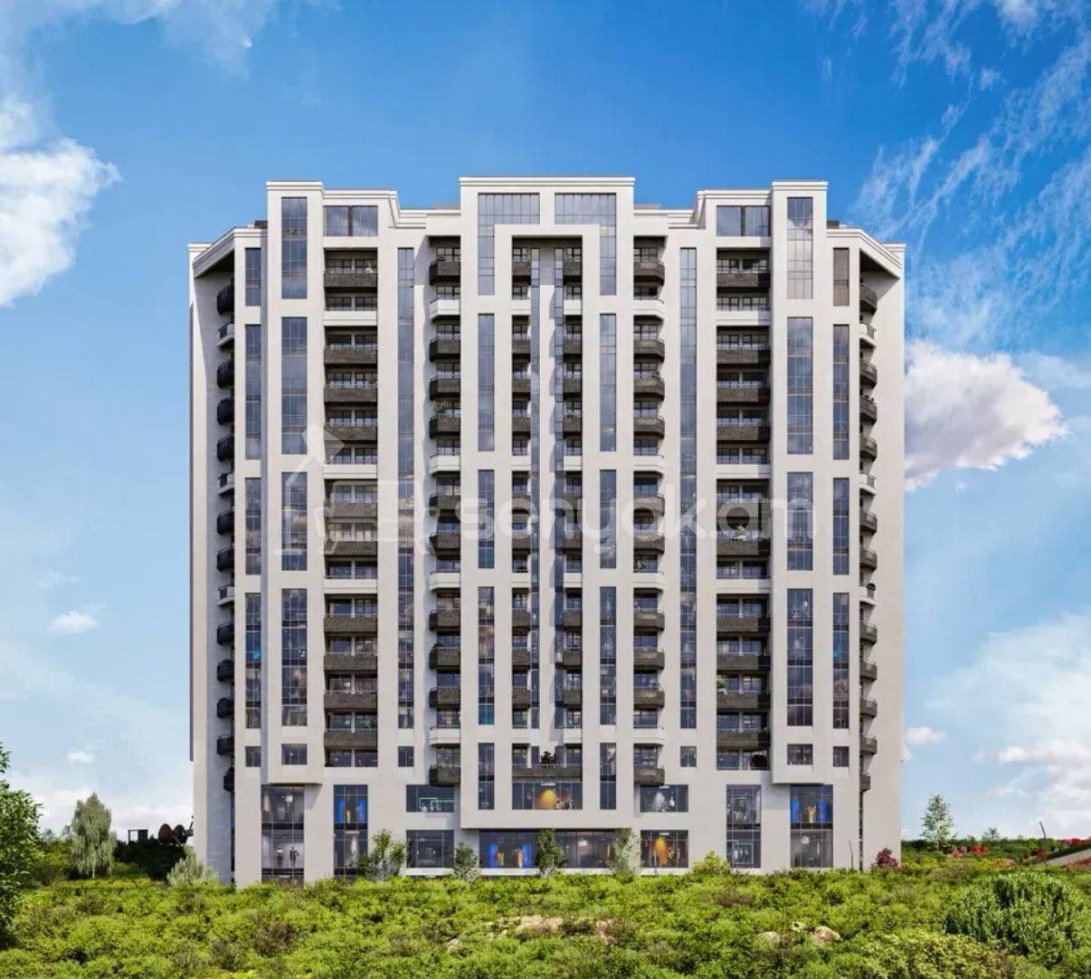 3 Սենյականոց Բնակարան, 93քմ, 3/14 հարկ, Զրոյական Վիճակում