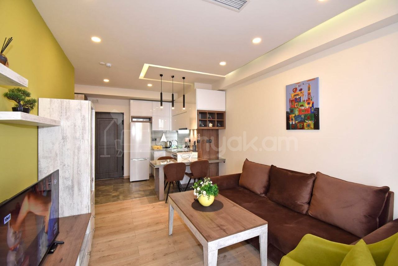 2 Սենյականոց Բնակարան Նորակառույցում, 50քմ, 5/15 հարկ, Դիզայներական Վերանորոգված