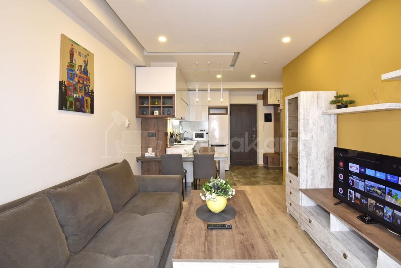 2 Սենյականոց Բնակարան Նորակառույցում, 50քմ, 5/15 հարկ, Դիզայներական Վերանորոգված