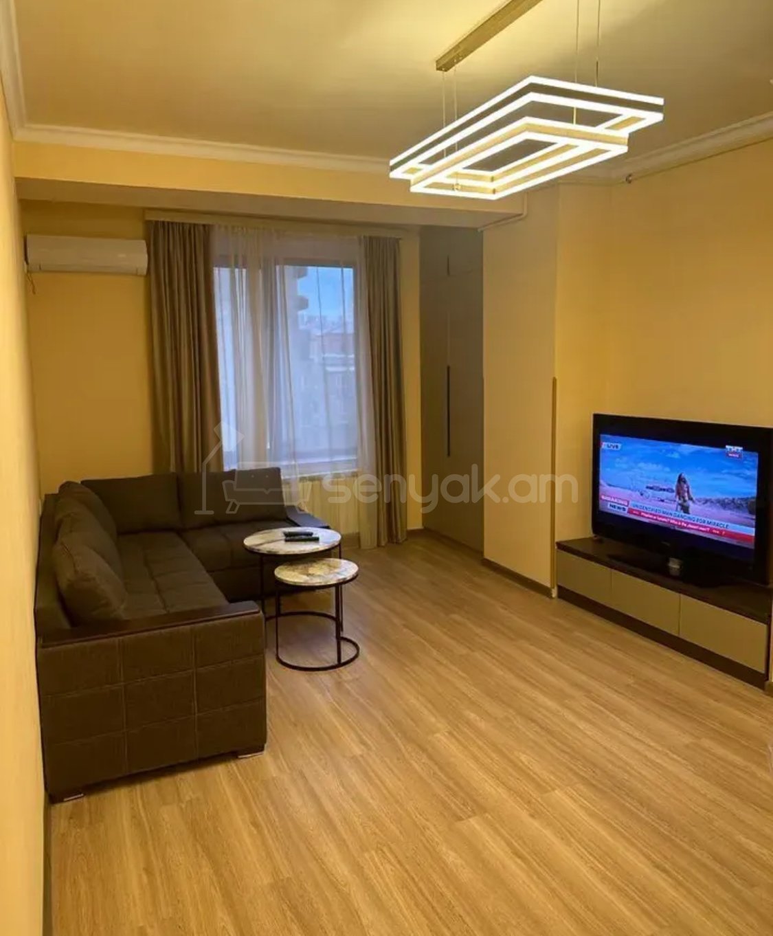 2 Սենյականոց Բնակարան Նորակառույցում, 60քմ, 4/14 հարկ, Կապիտալ Վերանորոգված, Կահավորված