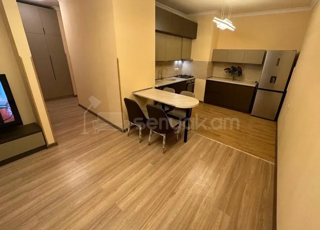 2 Սենյականոց Բնակարան Նորակառույցում, 60քմ, 4/14 հարկ, Կապիտալ Վերանորոգված, Կահավորված
