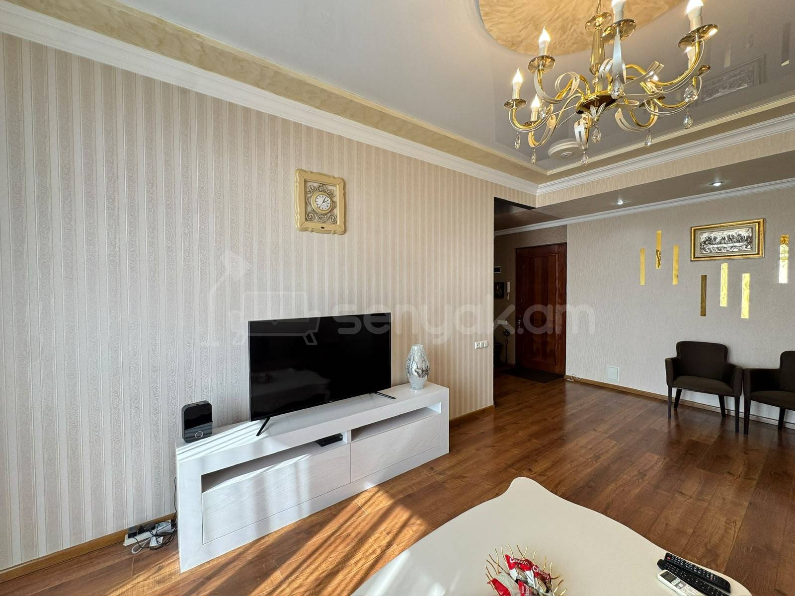 3 Սենյականոց Բնակարան Նորակառույցում, 80քմ, 7/15 հարկ, Կապիտալ Վերանորոգված