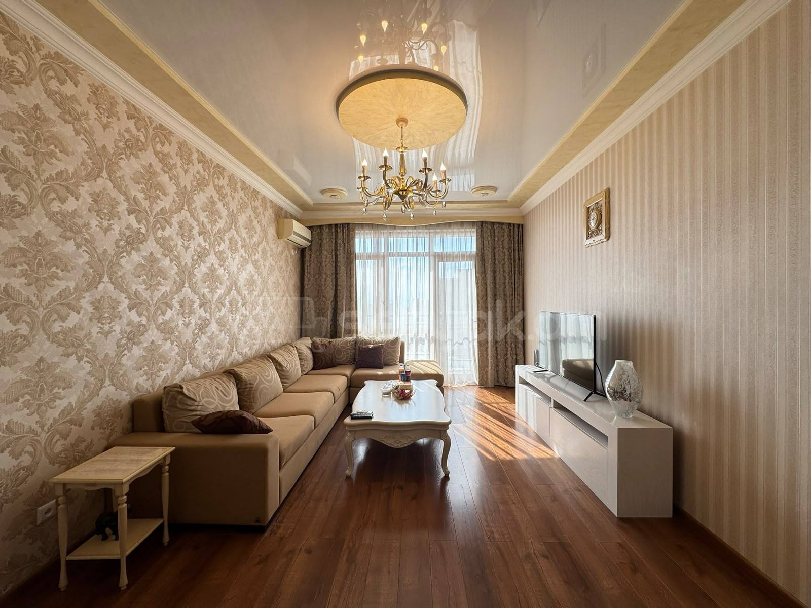 3 Սենյականոց Բնակարան Նորակառույցում, 80քմ, 7/15 հարկ, Կապիտալ Վերանորոգված