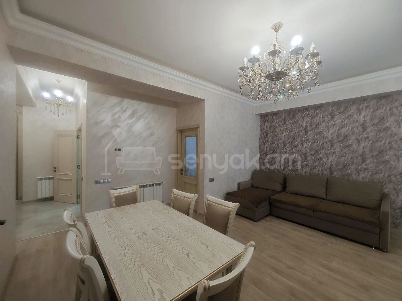 3 Սենյականոց Բնակարան Նորակառույցում, 72քմ, 5/6 հարկ, Կապիտալ Վերանորոգված, Կահավորված, Արևկող