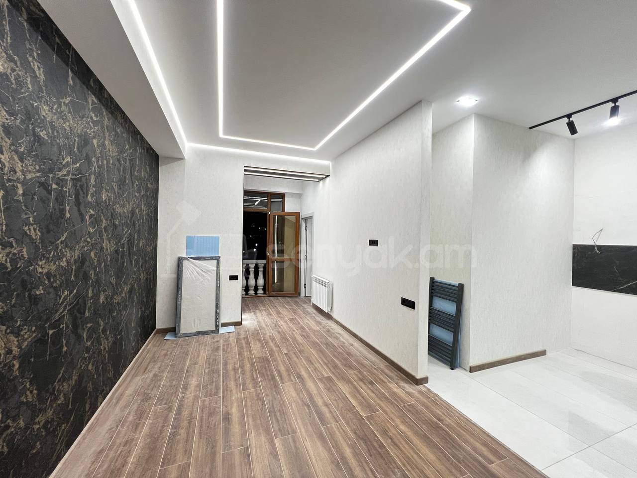 2 Սենյականոց Բնակարան Նորակառույցում, 46քմ, 7/8 հարկ, Կապիտալ Վերանորոգված