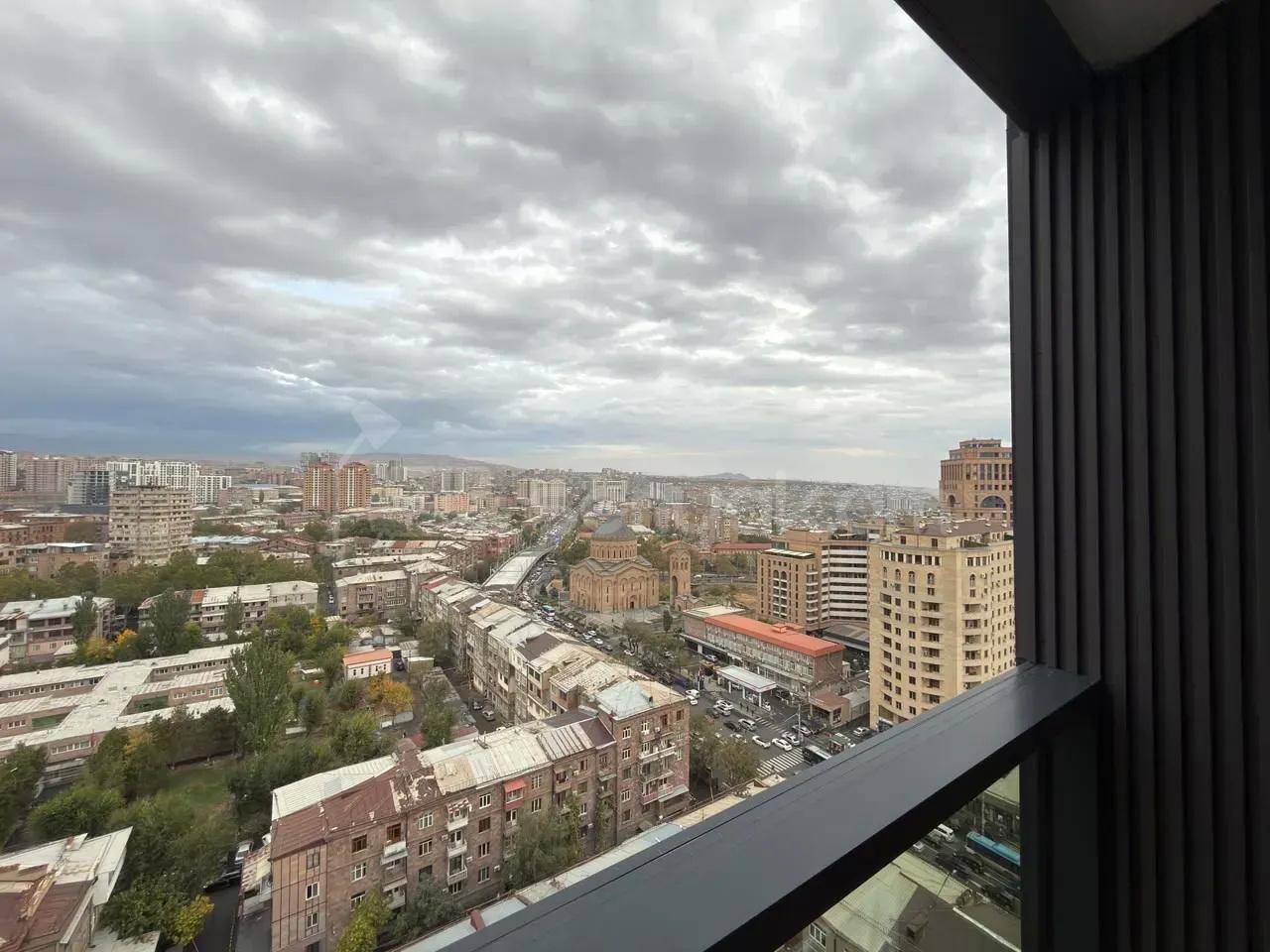 2 Սենյականոց Բնակարան Նորակառույցում, 72քմ, 17/18 հարկ, Կապիտալ Վերանորոգված