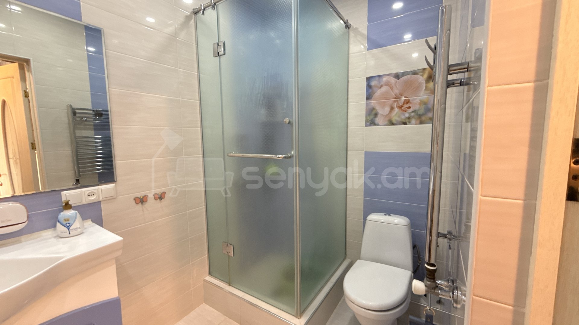3 Սենյականոց Բնակարան Նորակառույցում, 81քմ, 7/14 հարկ, Դիզայներական Վերանորոգված