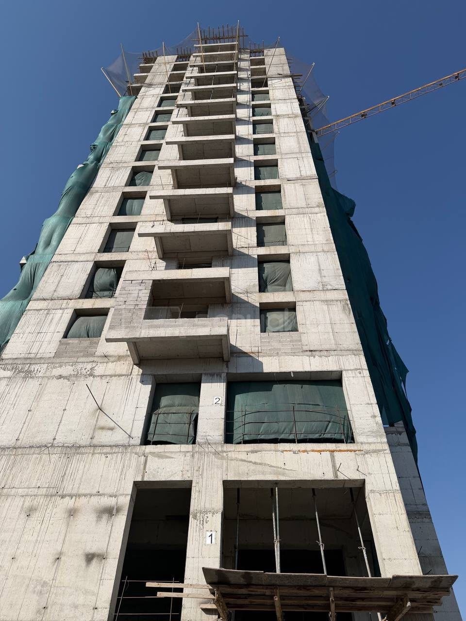 2 Սենյականոց Բնակարան Նորակառույցում, 46քմ, 4/16 հարկ, Զրոյական Վիճակում