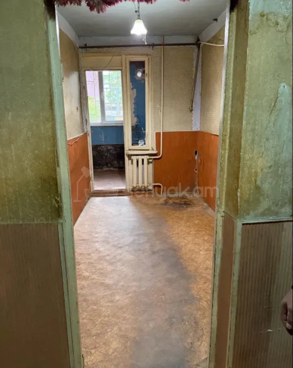 2 Սենյականոց Բնակարան, 62քմ, 1/5 հարկ, Պետական Վիճակում