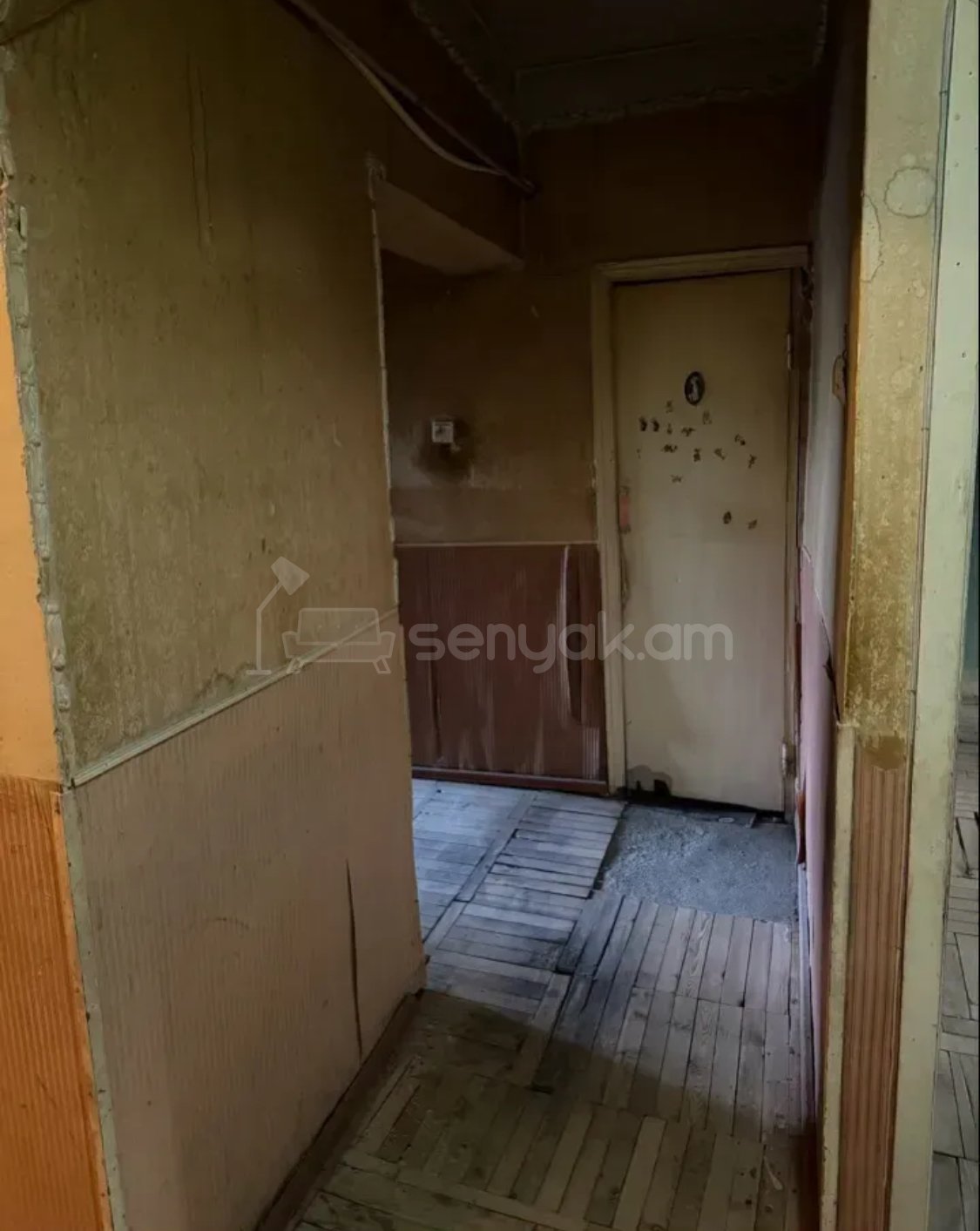 2 Սենյականոց Բնակարան, 62քմ, 1/5 հարկ, Պետական Վիճակում