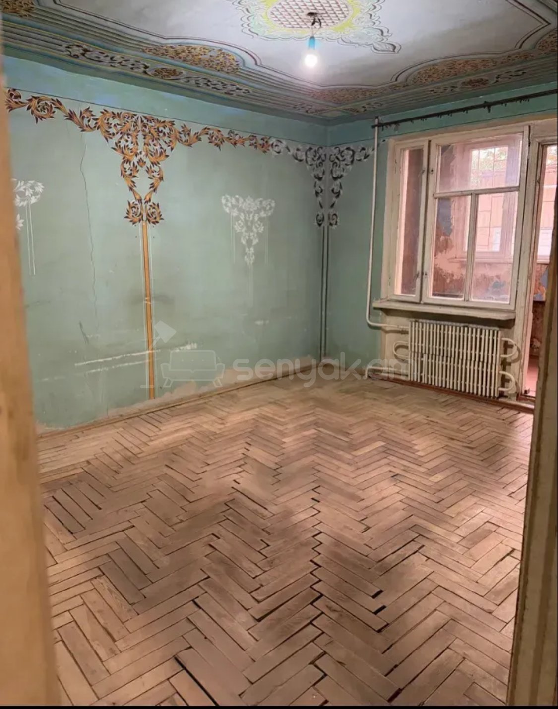 2 Սենյականոց Բնակարան, 62քմ, 1/5 հարկ, Պետական Վիճակում
