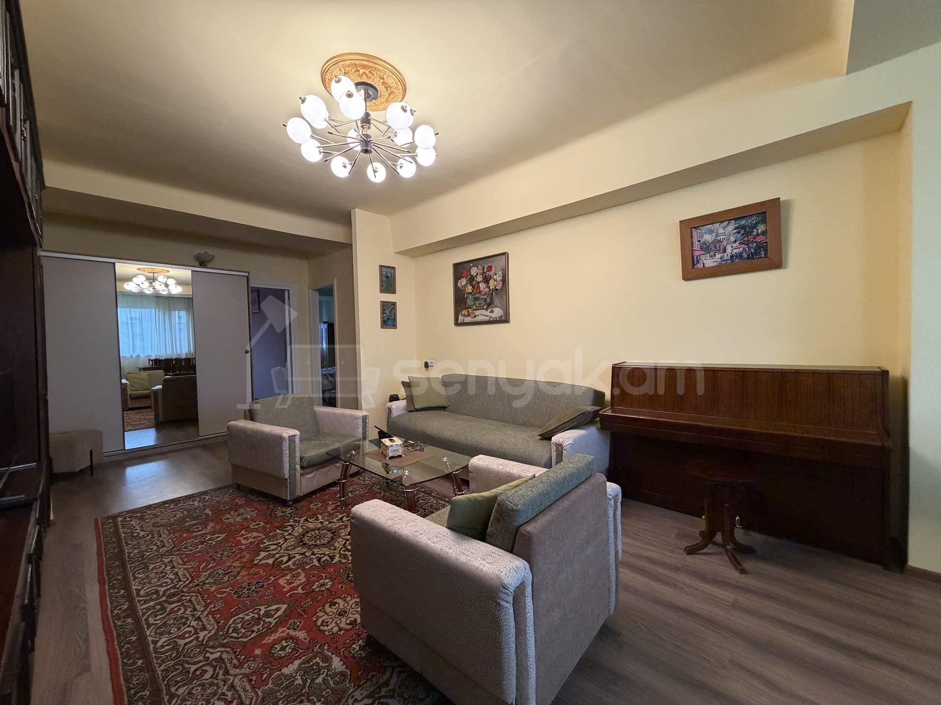 3 Սենյականոց Բնակարան, 90քմ, 7/9 հարկ, Կապիտալ Վերանորոգված, Կահավորված, Արևկող