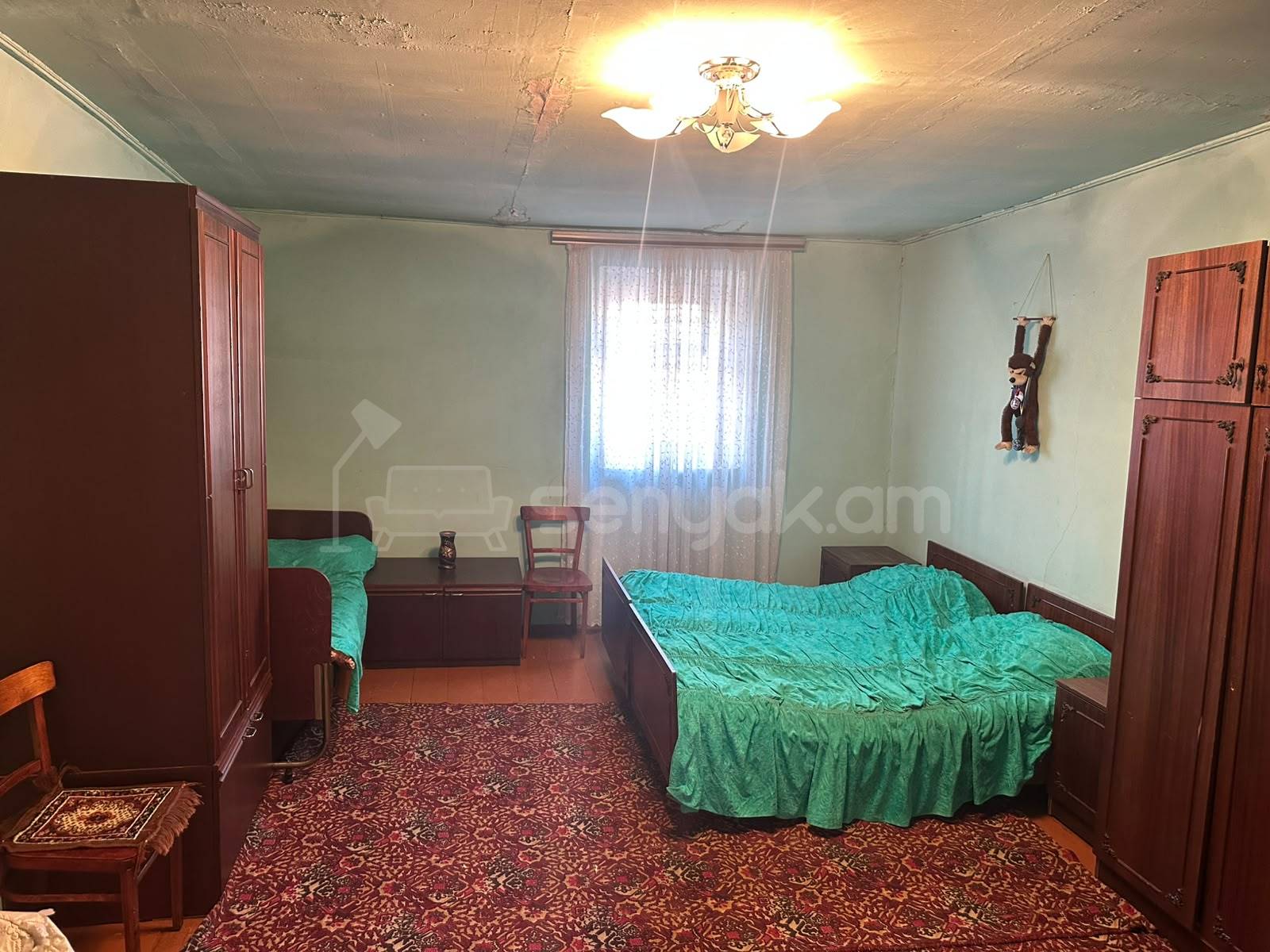 2 Սենյականոց Բնակարան Քարե Շենքում, 67քմ, 1/1 հարկ, Նորմալ Վիճակում, Կահավորված