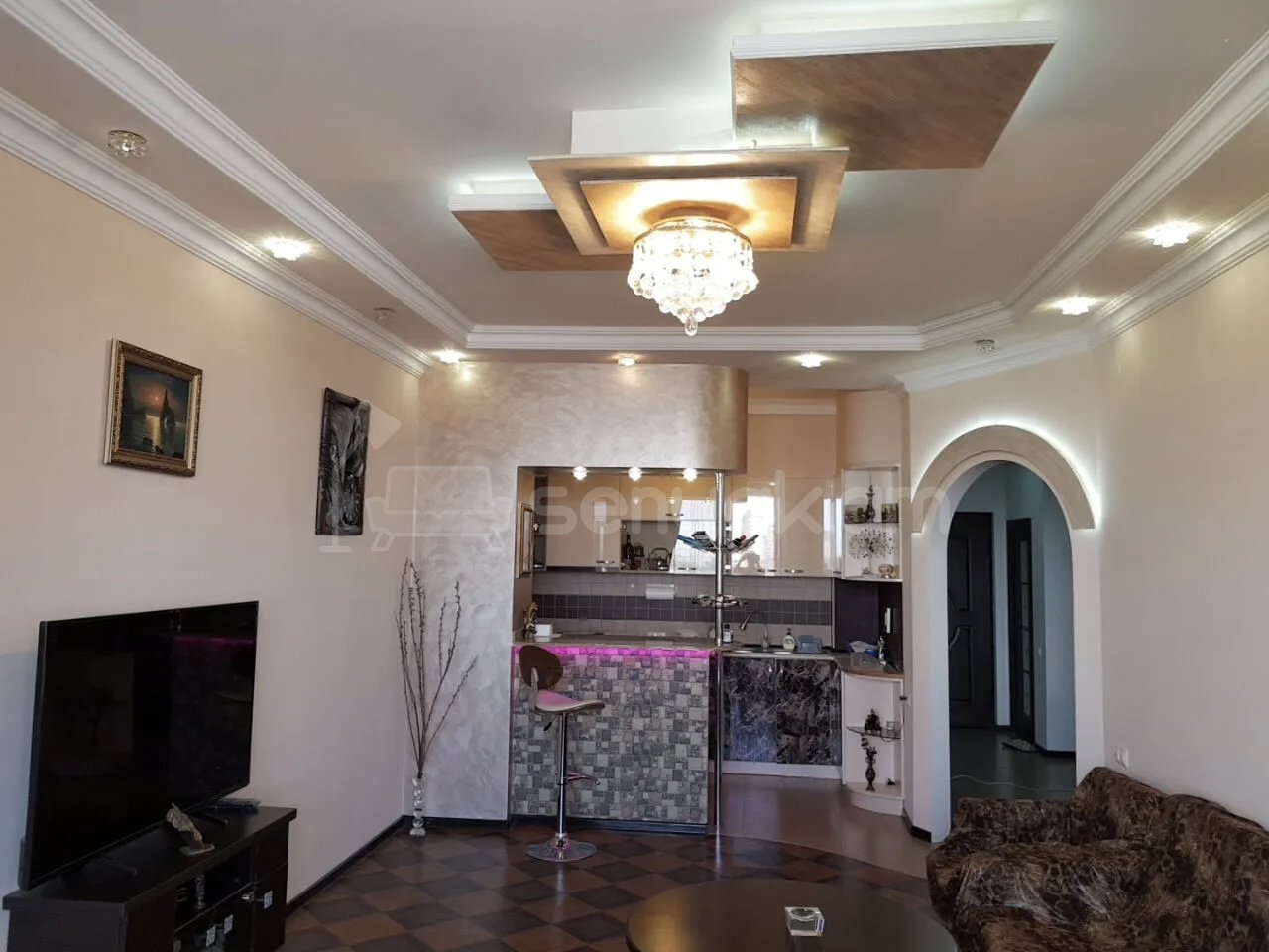 2 Սենյականոց Բնակարան Նորակառույցում, 74քմ, 10/15 հարկ, Դիզայներական Վերանորոգված