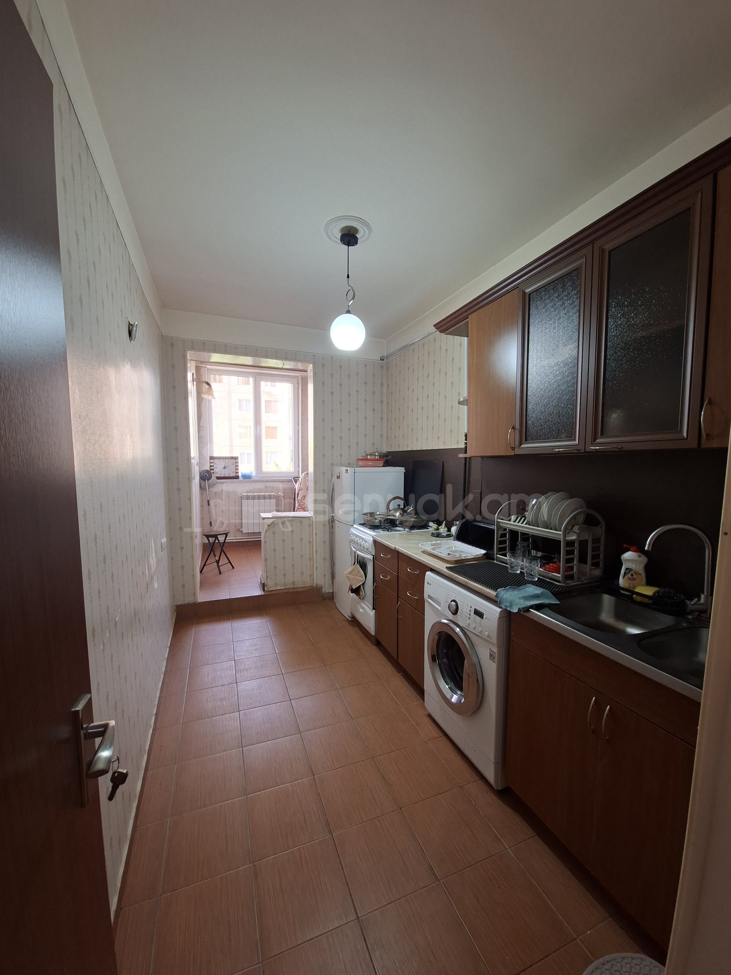 2 Սենյականոց Բնակարան, 54քմ, 3/9 հարկ, Նորմալ Վիճակում, Կահավորված, Արևկող