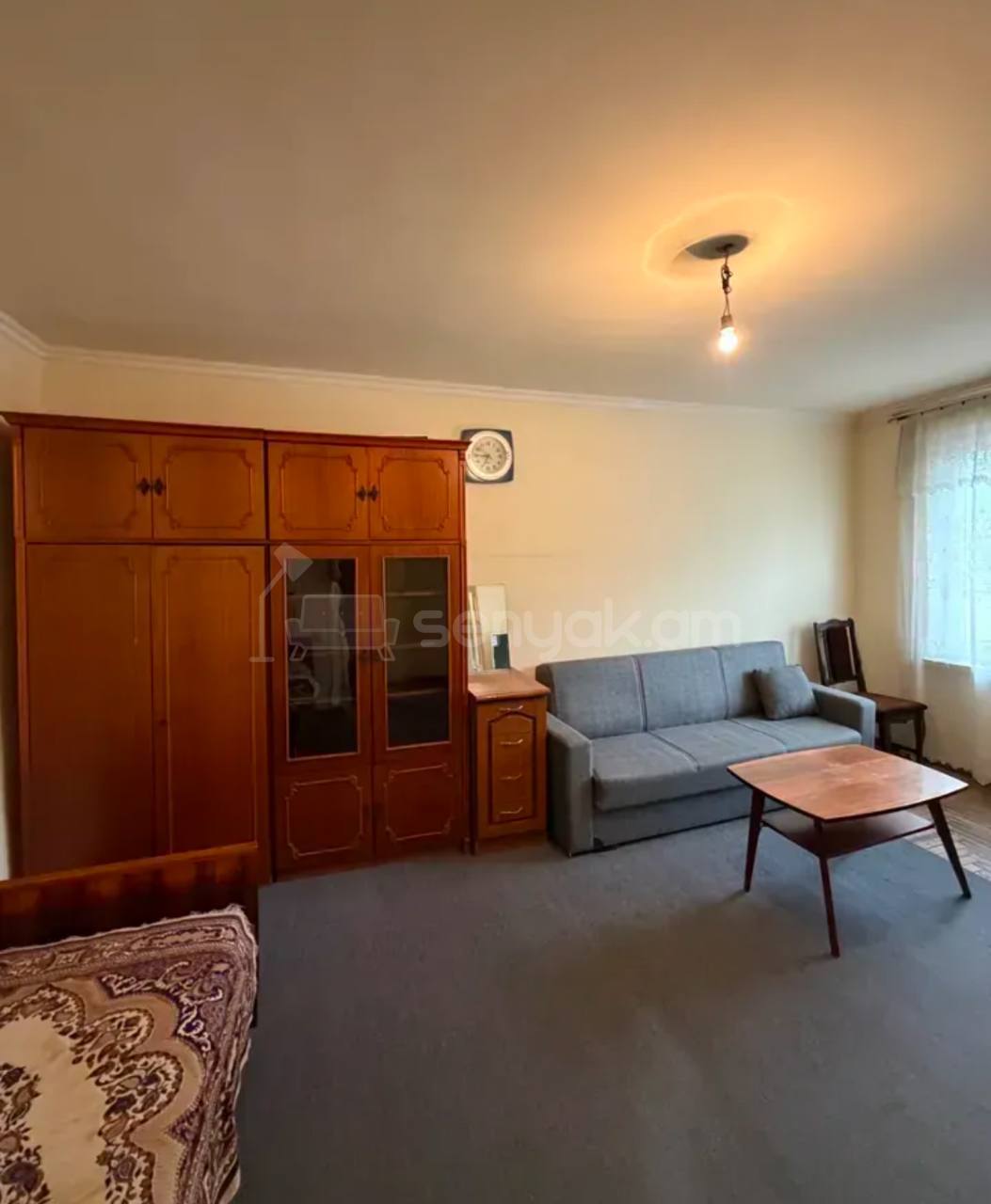 1 Սենյականոց Բնակարան Քարե Շենքում, 30քմ, 2/5 հարկ, Կոսմետիկ Վերանորոգված, Կահավորված