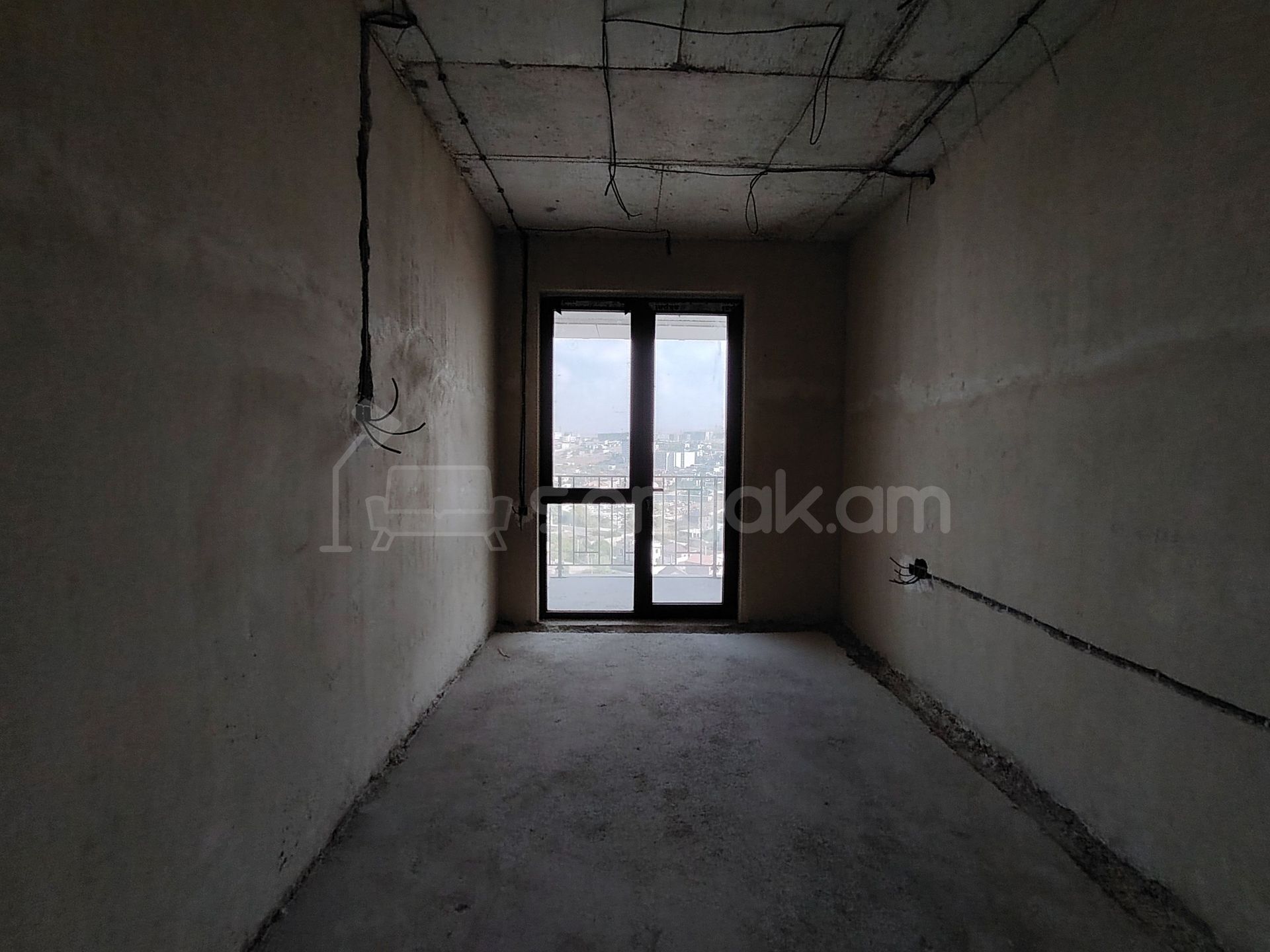 2 Սենյականոց Բնակարան Նորակառույցում, 59քմ, 11/14 հարկ, Զրոյական Վիճակում
