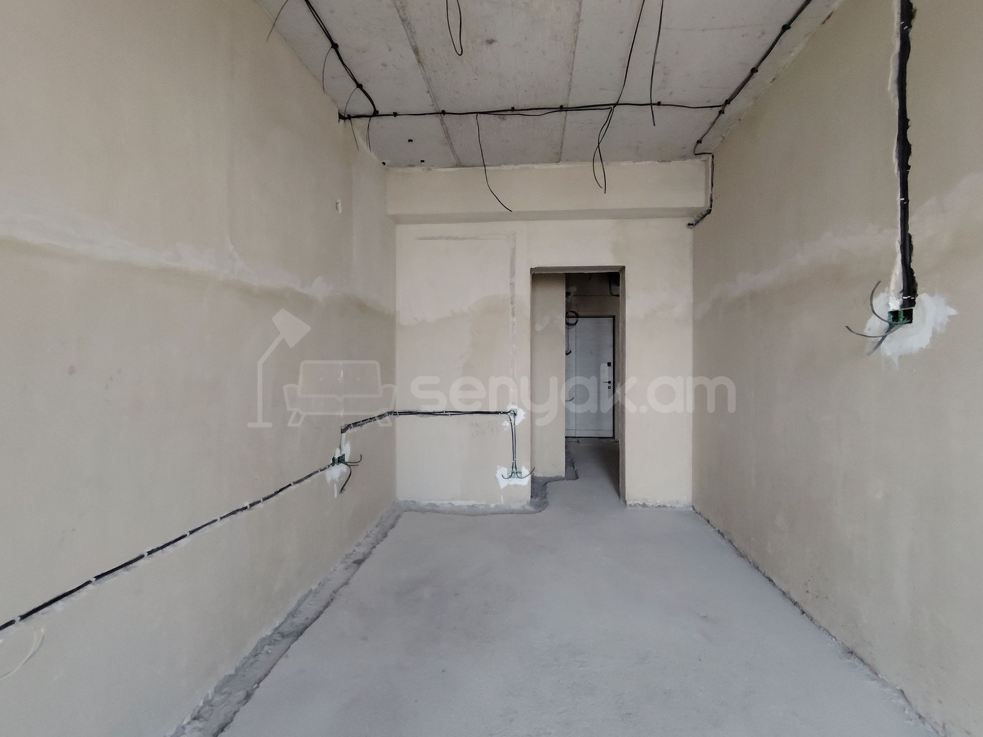 2 Սենյականոց Բնակարան Նորակառույցում, 59քմ, 11/14 հարկ, Զրոյական Վիճակում
