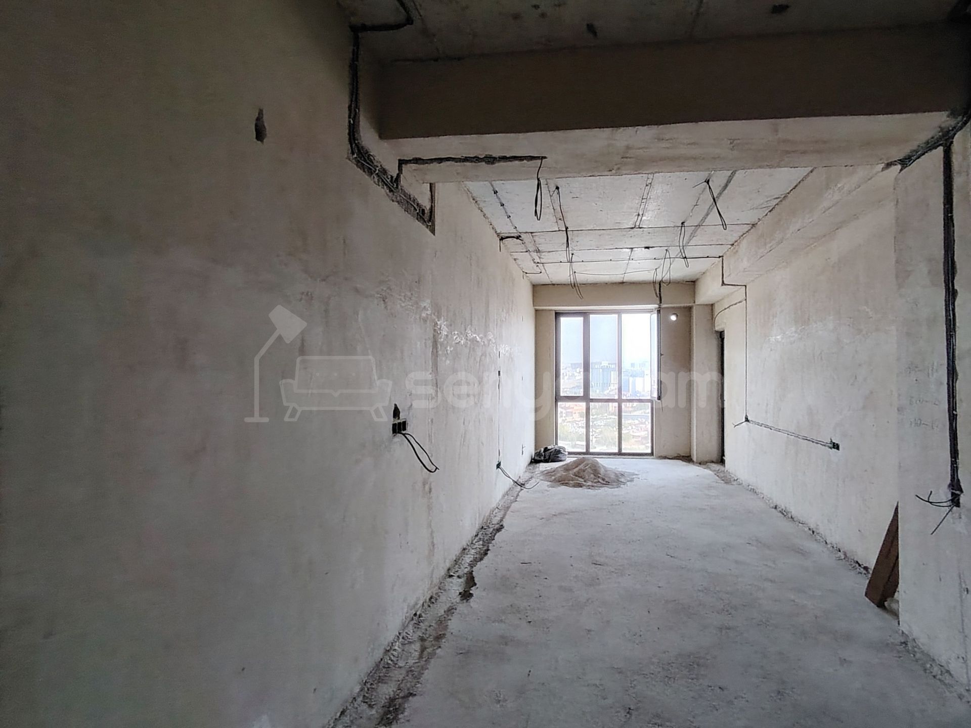 2 Սենյականոց Բնակարան Նորակառույցում, 59քմ, 11/14 հարկ, Զրոյական Վիճակում