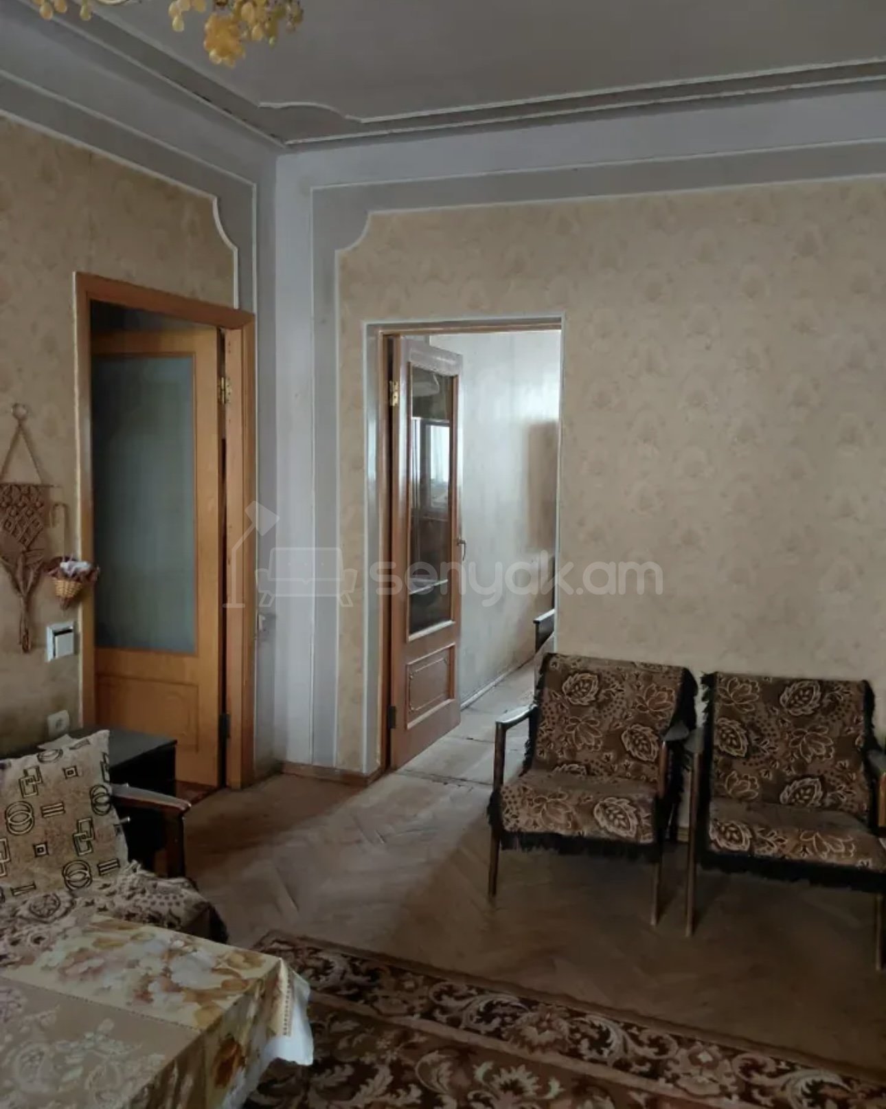 2 Սենյականոց Բնակարան Քարե Շենքում, 58քմ, 2/5 հարկ, Պետական Վիճակում