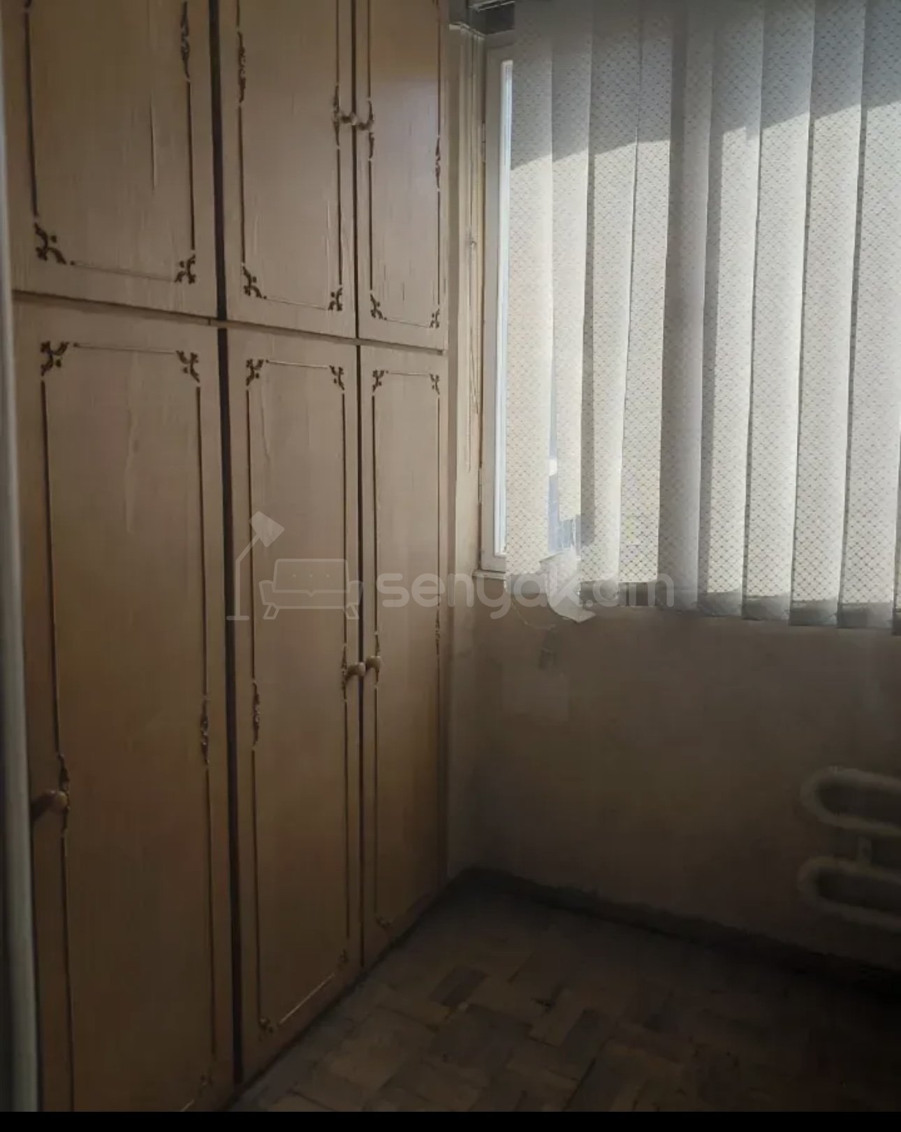 2 Սենյականոց Բնակարան Քարե Շենքում, 58քմ, 2/5 հարկ, Պետական Վիճակում